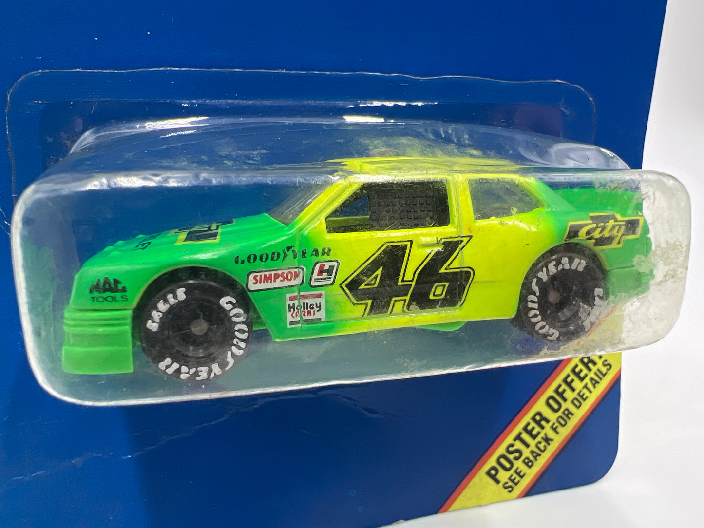 Matchbox Days Of Thunder Team Race-Car Transporter & Race Car Mello Yello/City Chevrolet Lot Of 2