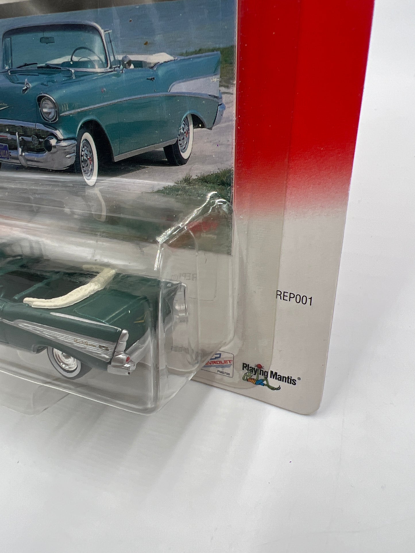 Johnny Lightning Tri-Chevy 1957 Chevy Bel Air Green 219F