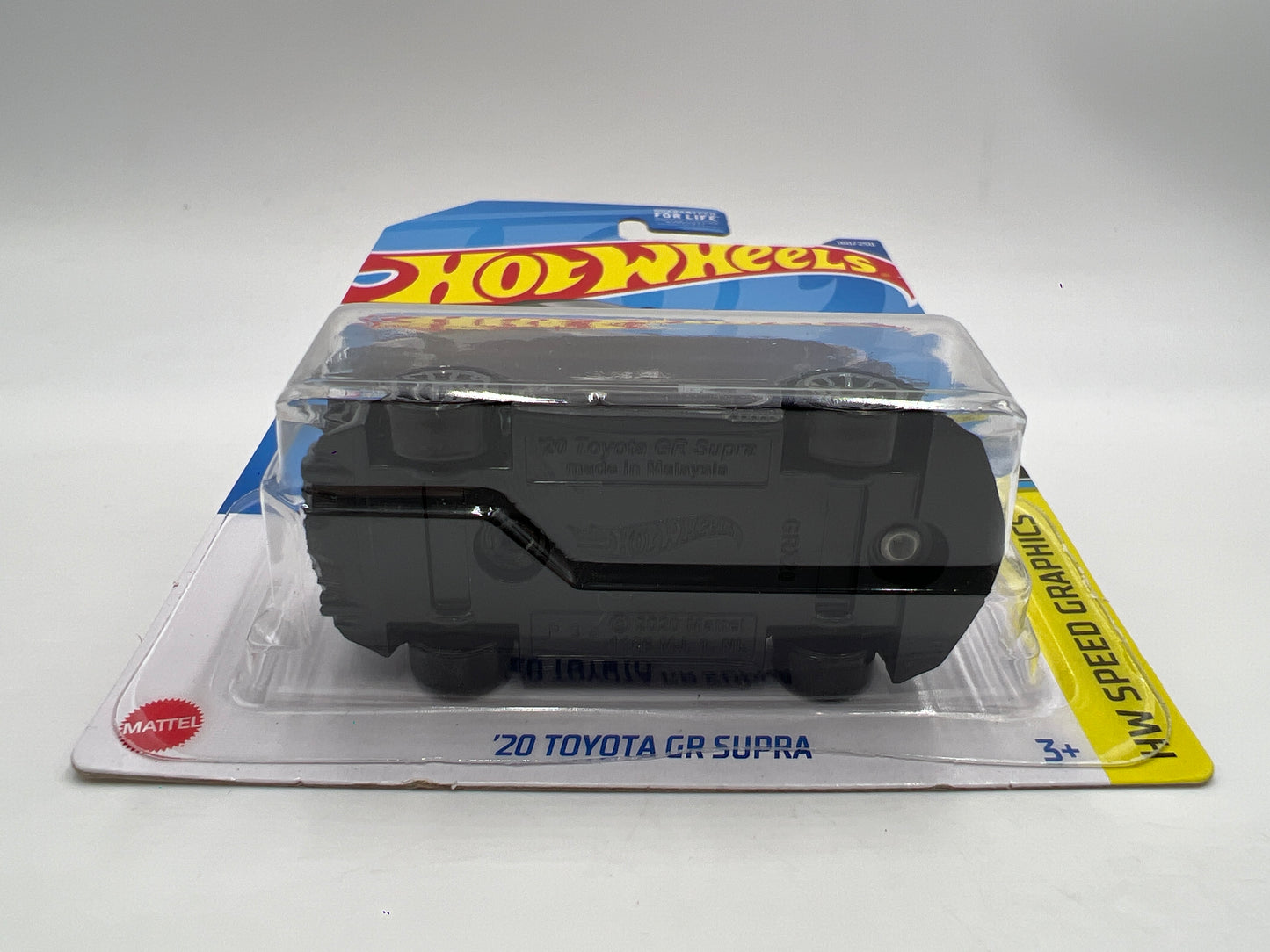 2022 Hot Wheels GameStop Exclusive #160 20 Toyota GR Supra Black W/Protector