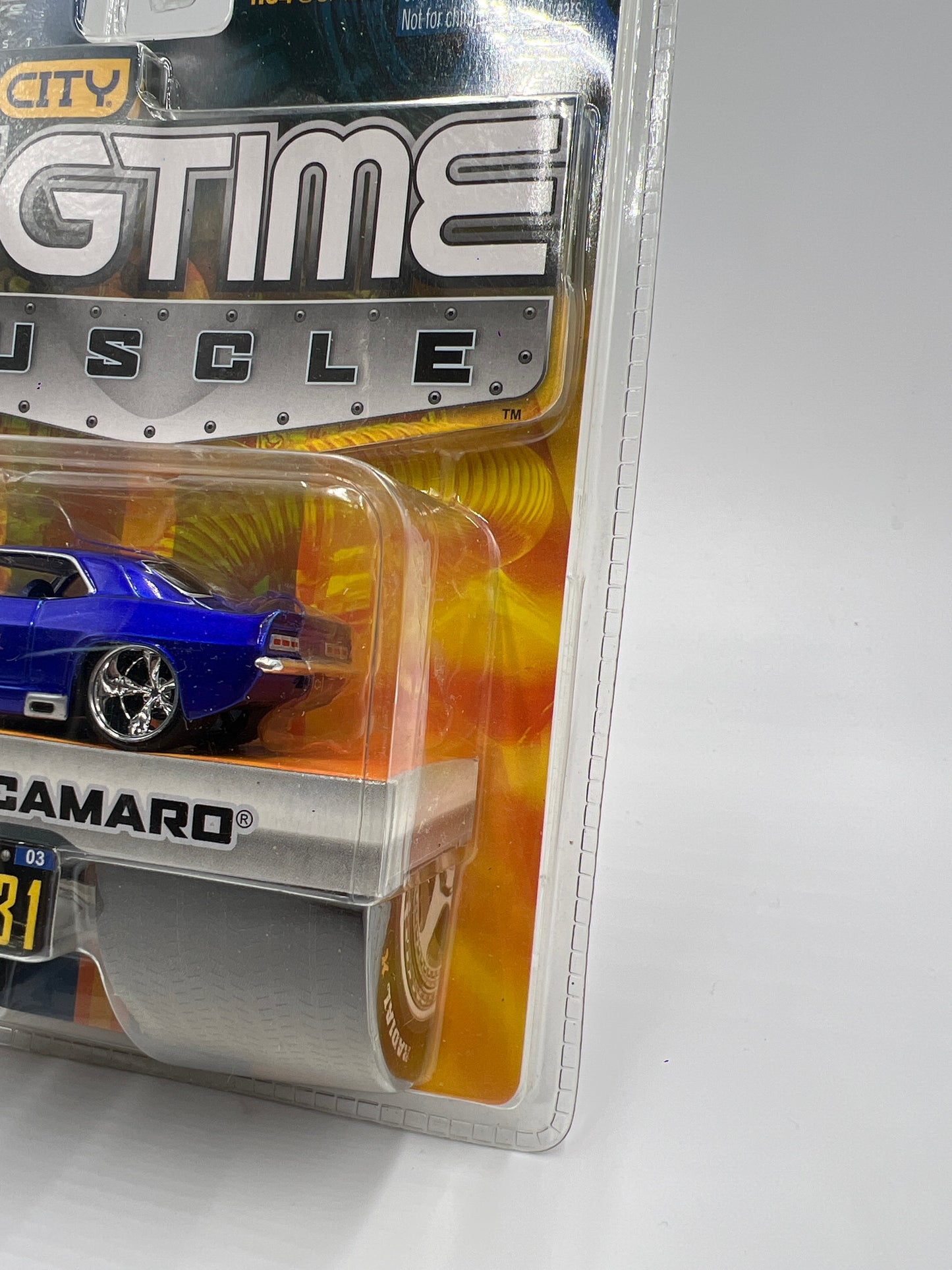 Jada Dub City Big Time Muscle #31 69 Chevy Camaro Blue 184D