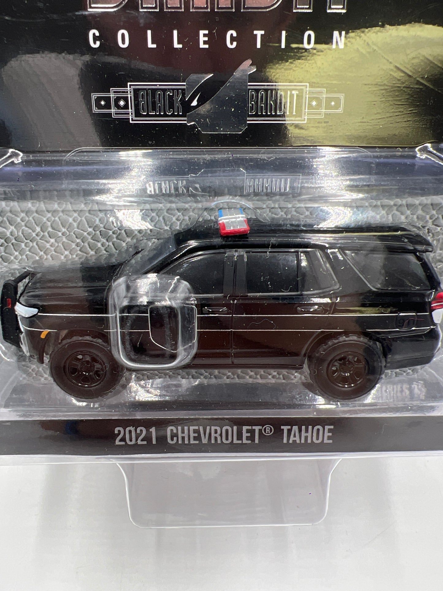 Greenlight Black Bandit Series 25 2021 Chevrolet Tahoe Black Police 223B