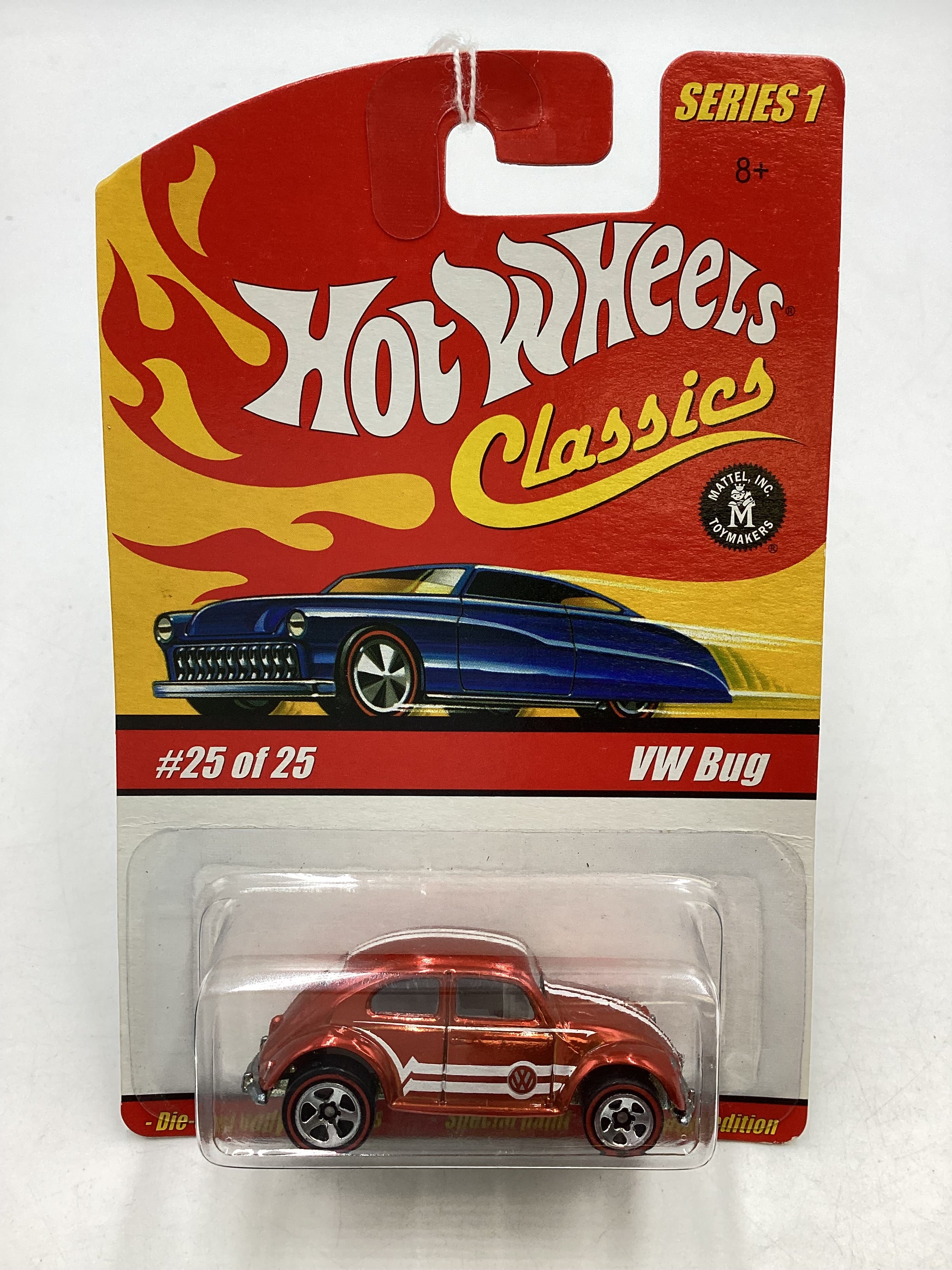 Hot wheels Classics series 1 #25 VW Bug Orange (SR) – carolinasdiecast