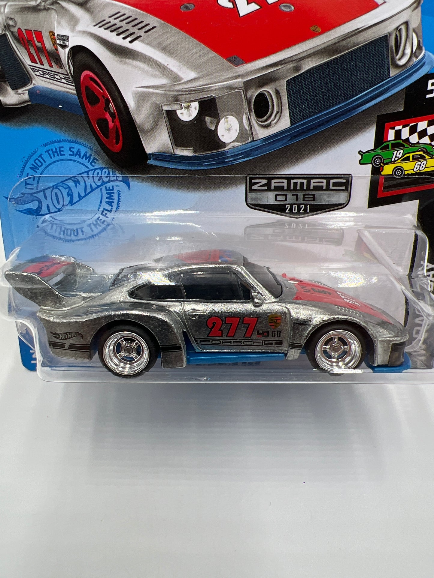 Hot Wheels Porsche 935 Walmart Exclusive Zamac Wheel Swap Custom On Card W/Protector SR