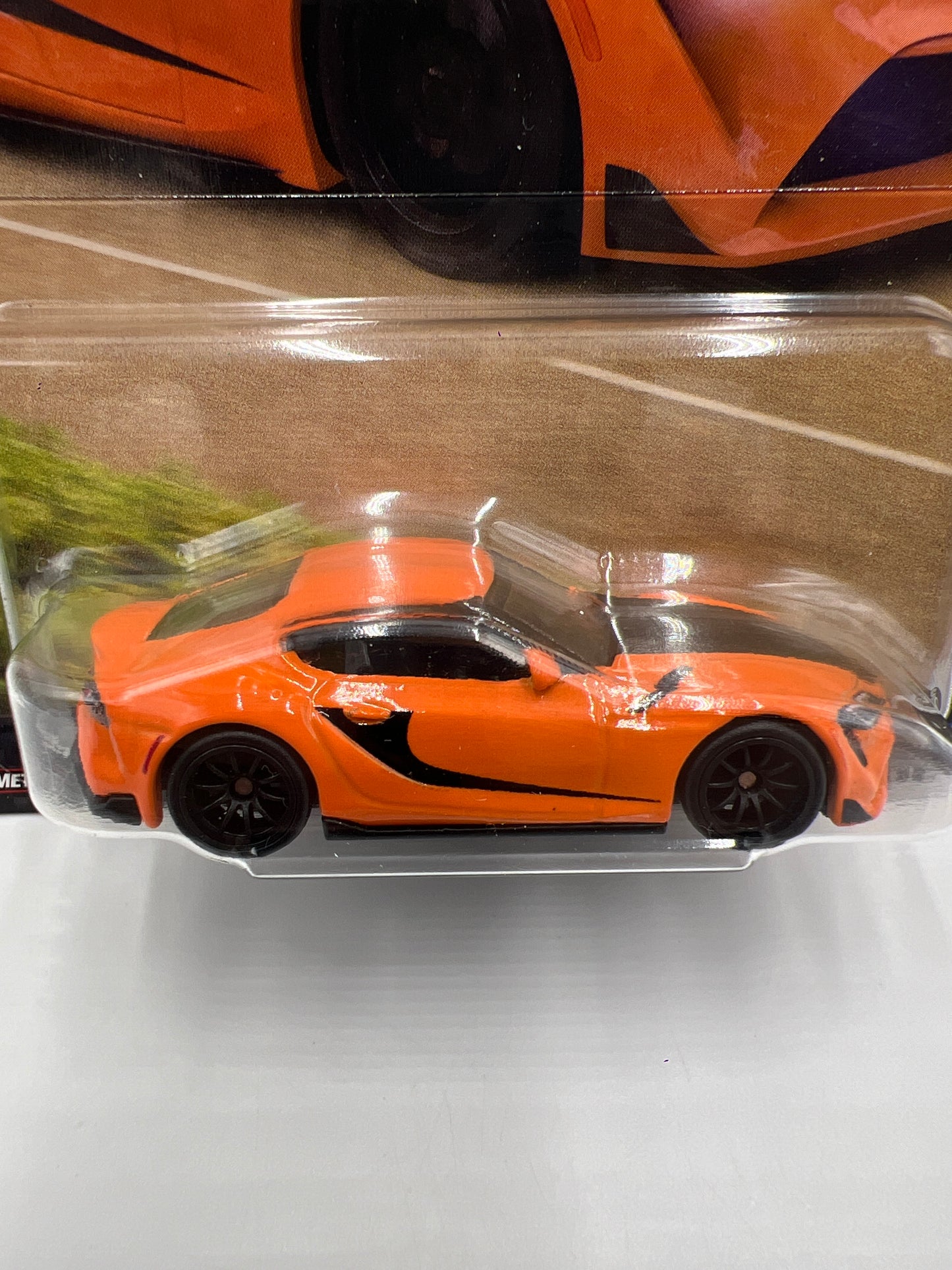 2025 Hot Wheels Premium Fast & Furious #5 2021 Toyota GR Supra Orange 247E