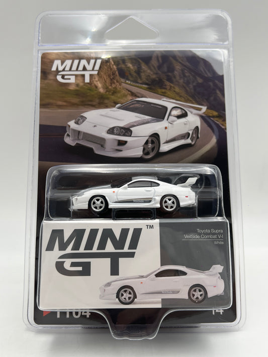 Mini GT #1104 Toyota Supra VeilSide Combat V-I White