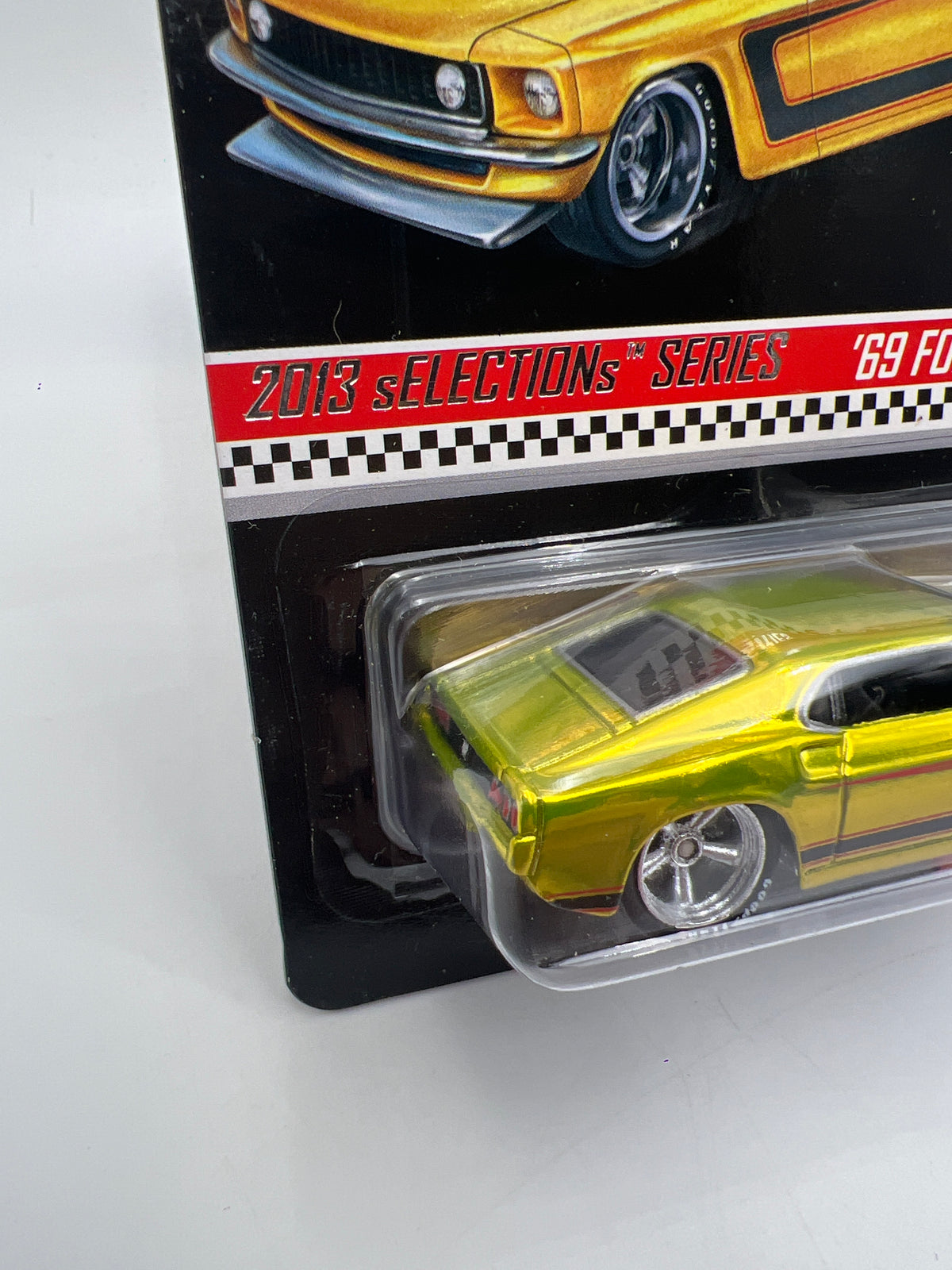 2013 Hot Wheels RLC sELECTIONs Series #2468/4000 69 Ford Mustang W/Protector