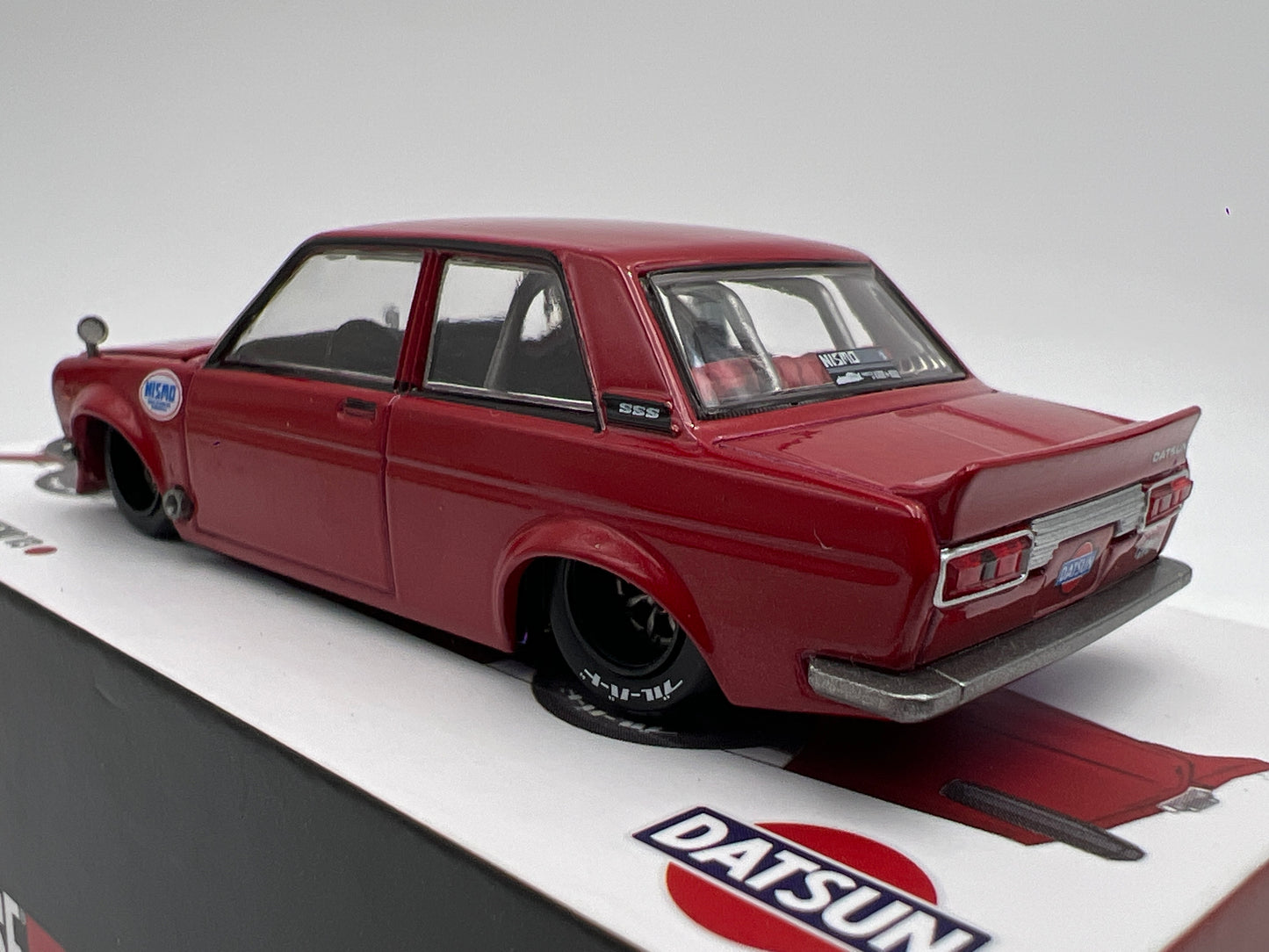 Mini GT Kaido House #229 Datsun 510 Street Nismo V3 Red