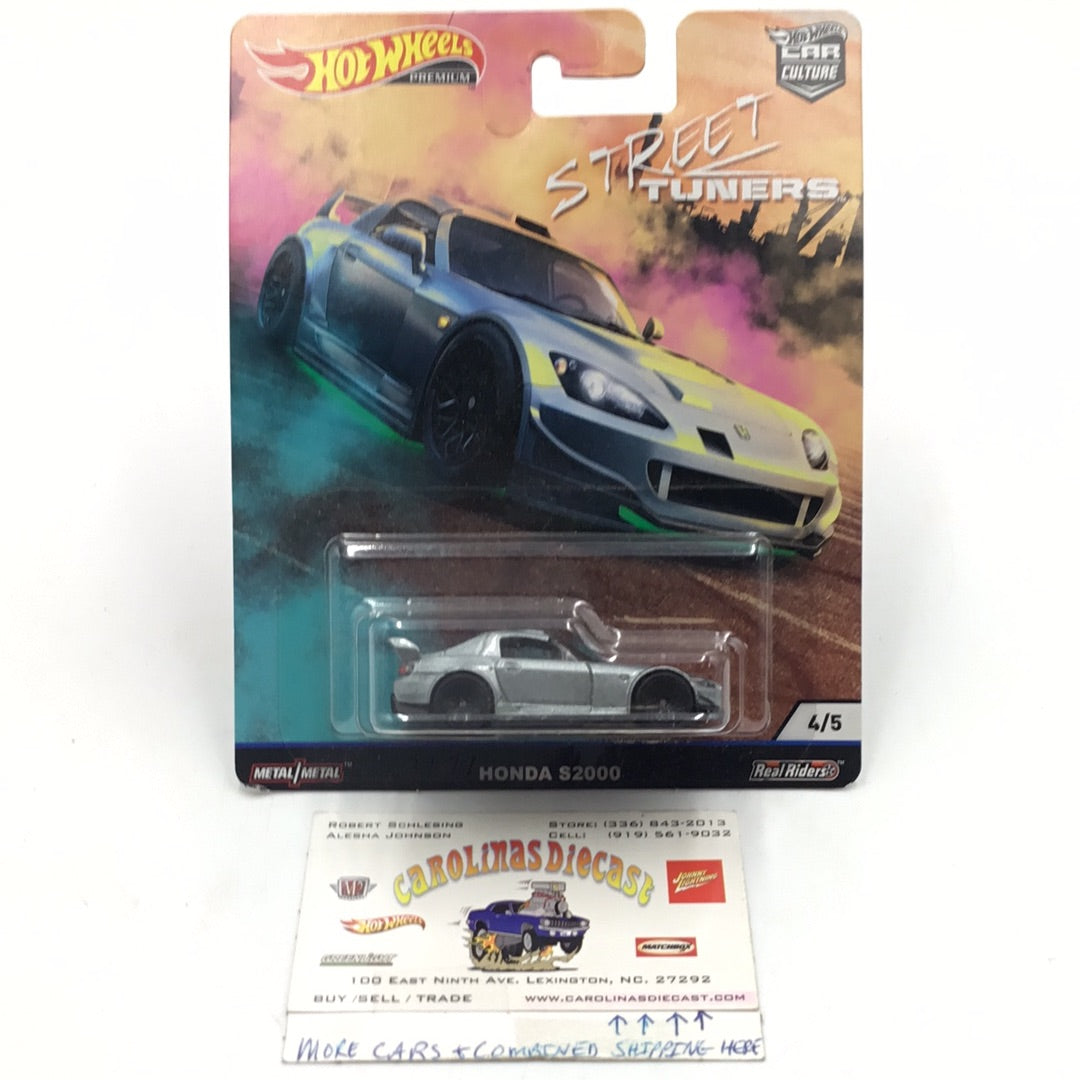 Hot wheels car culture Street Tuners  4/5 Honda S2000