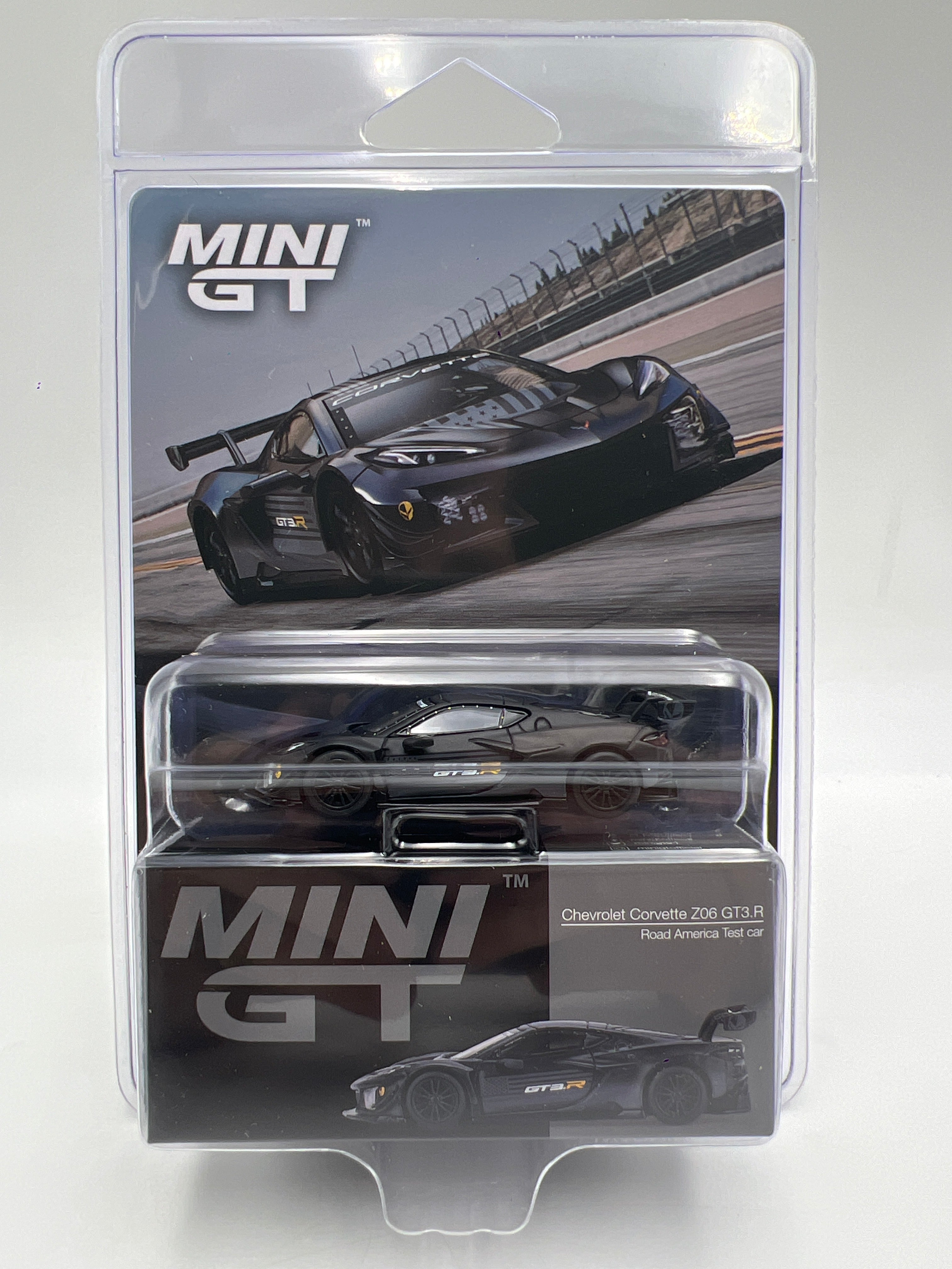 Mini GT #1186 Chevrolet Corvette Z06 GT3.R Road America Test Car