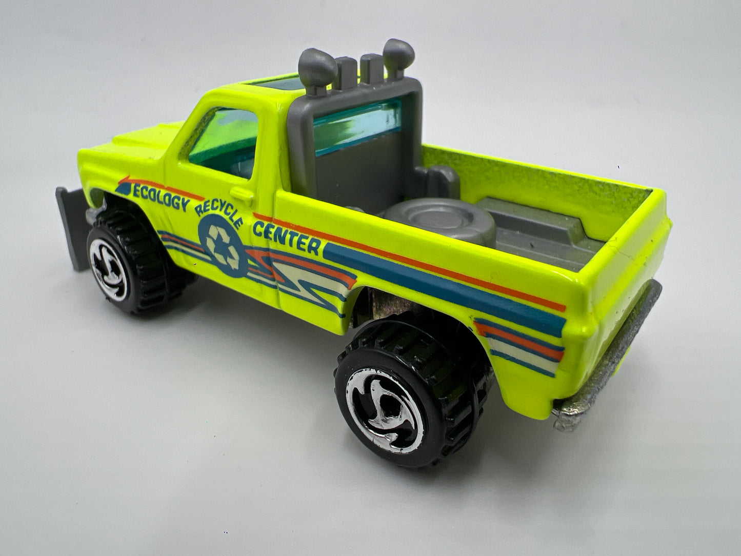 Hot Wheels 1/64 Super Scraper Yellow (SB Wheels) Loose