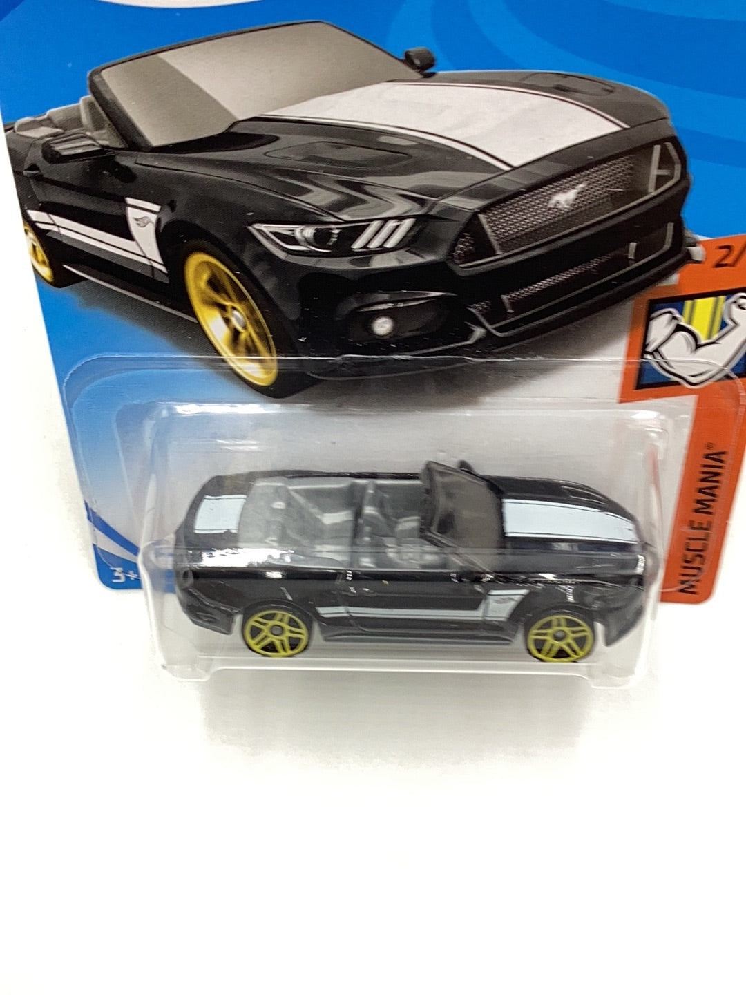 2018 Hot Wheels #291 2015 Ford Mustang GT Convertible 30D