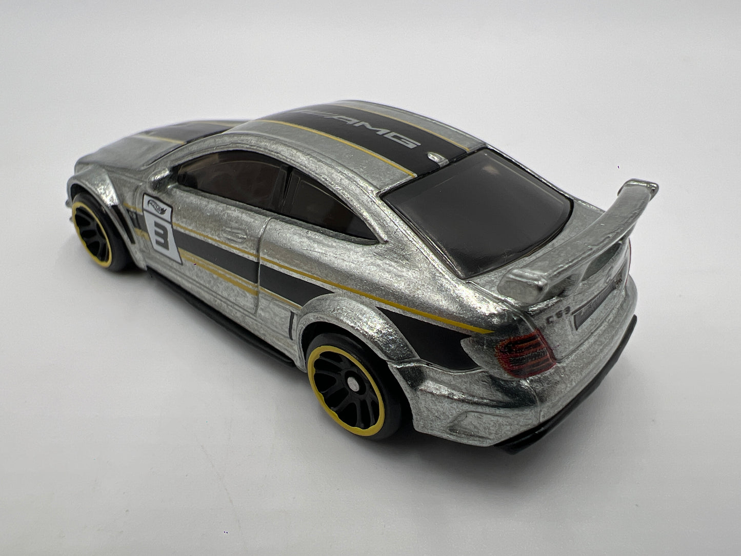 2025 Hot Wheels 1/64 Walmart Exclusive Zamac Set 2012 Mercedes-Benz C63 AMG Coupe Black Series Loose