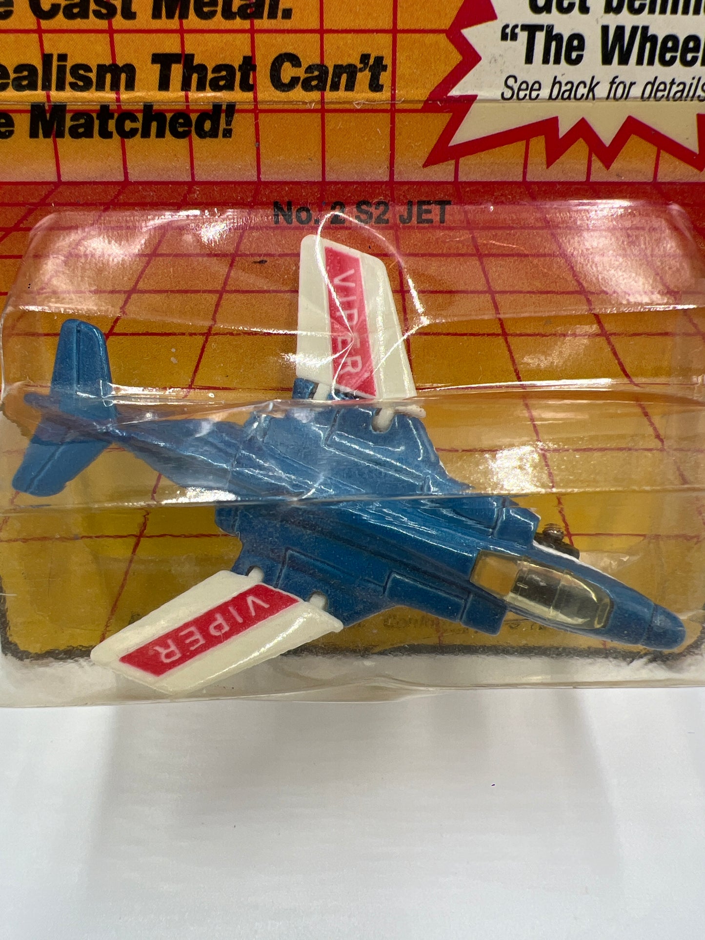 Matchbox #2 S2 Jet Viper (Card Not Perfect) VV3