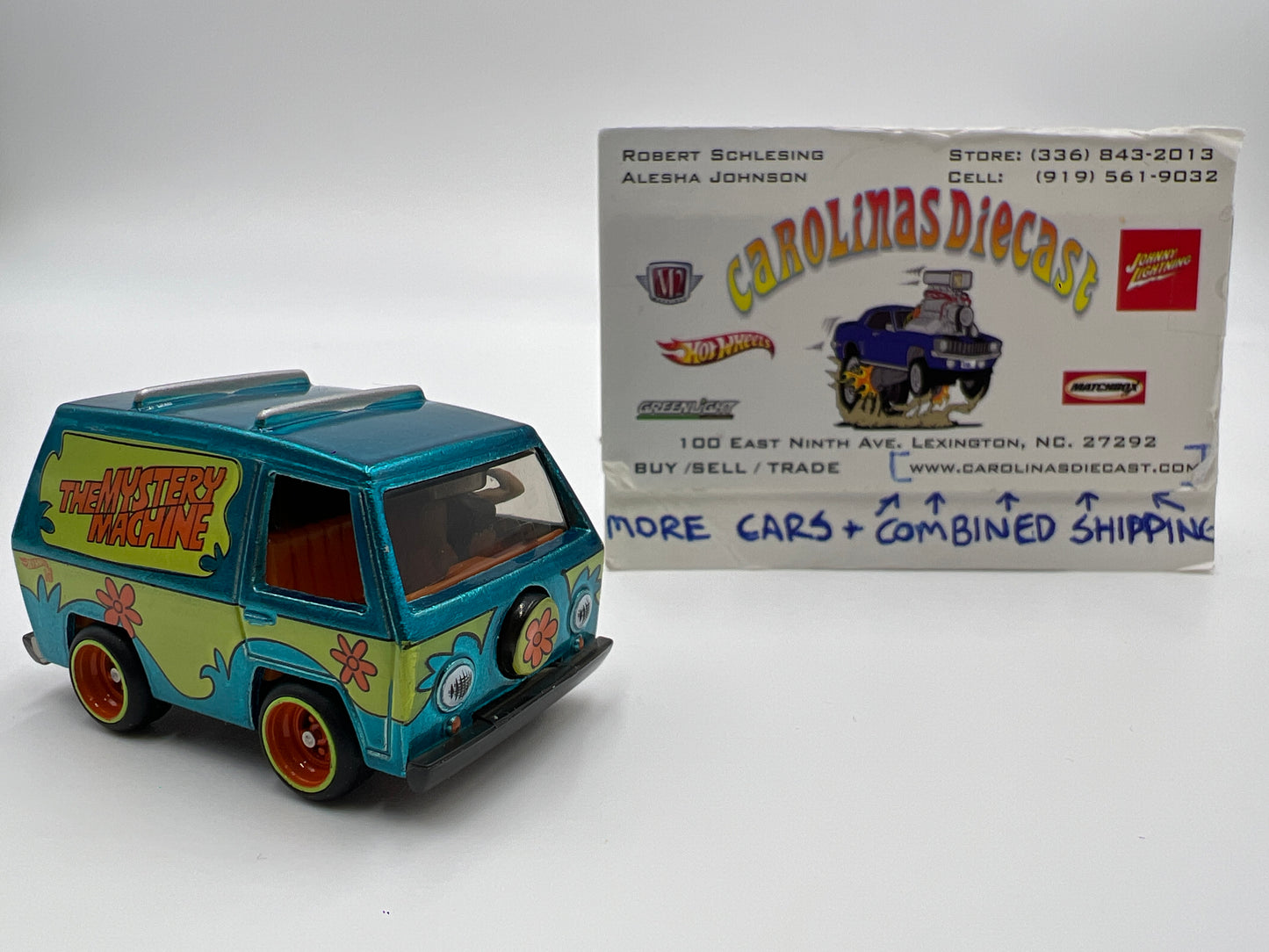 Hot Wheels iD Mystery Machine CUSTOM W/Figurine