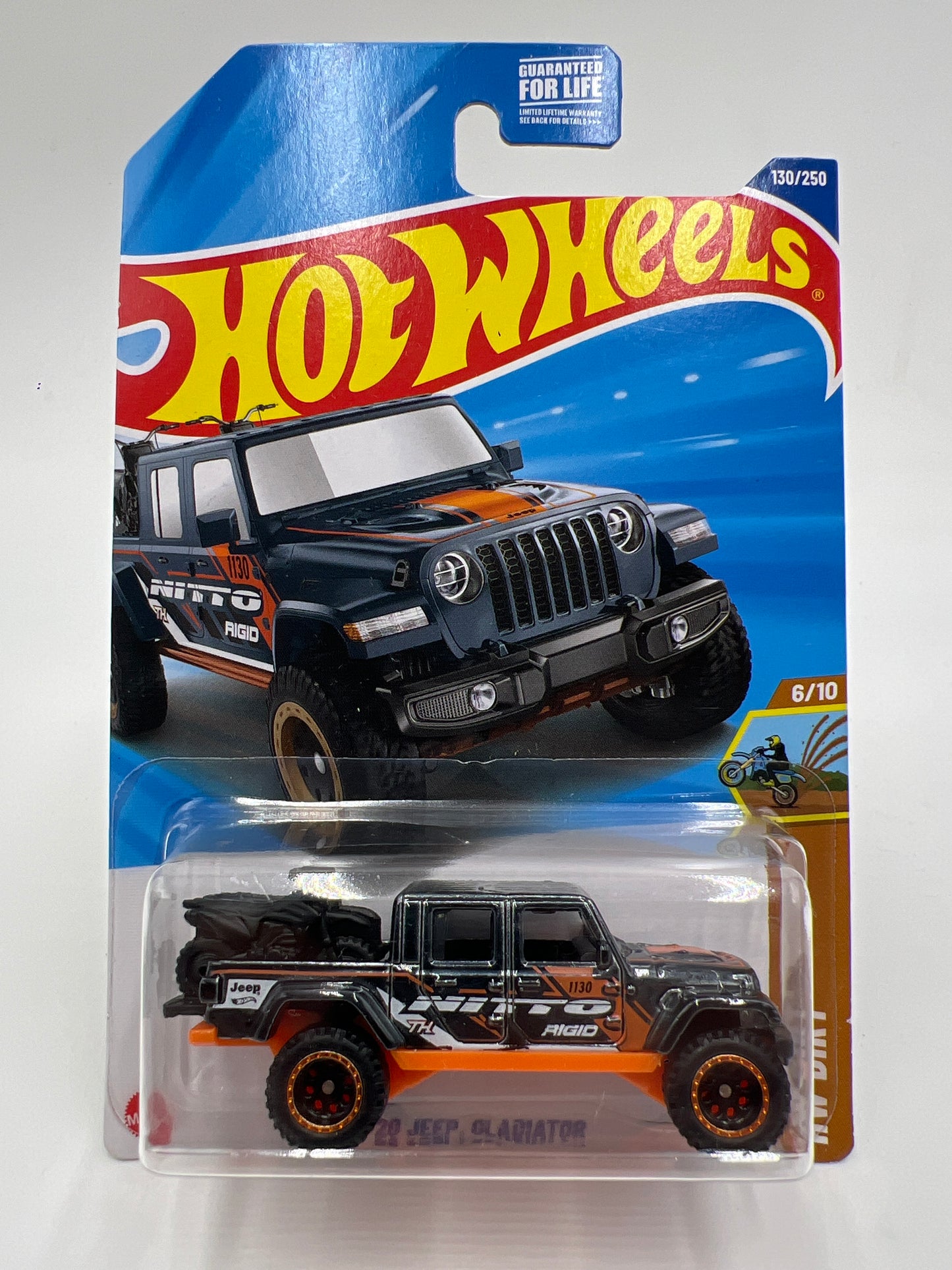 2025 Hot Wheels F Case Super Treasure Hunt #130 20 Jeep Gladiator Nitto W/Protector