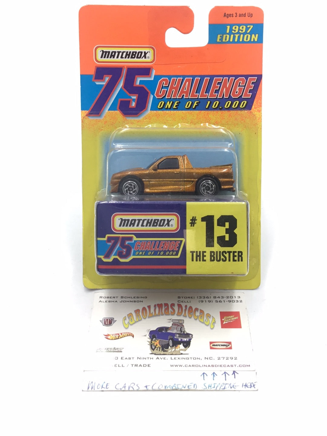 Matchbox 75 Challenge #13 The Buster SR