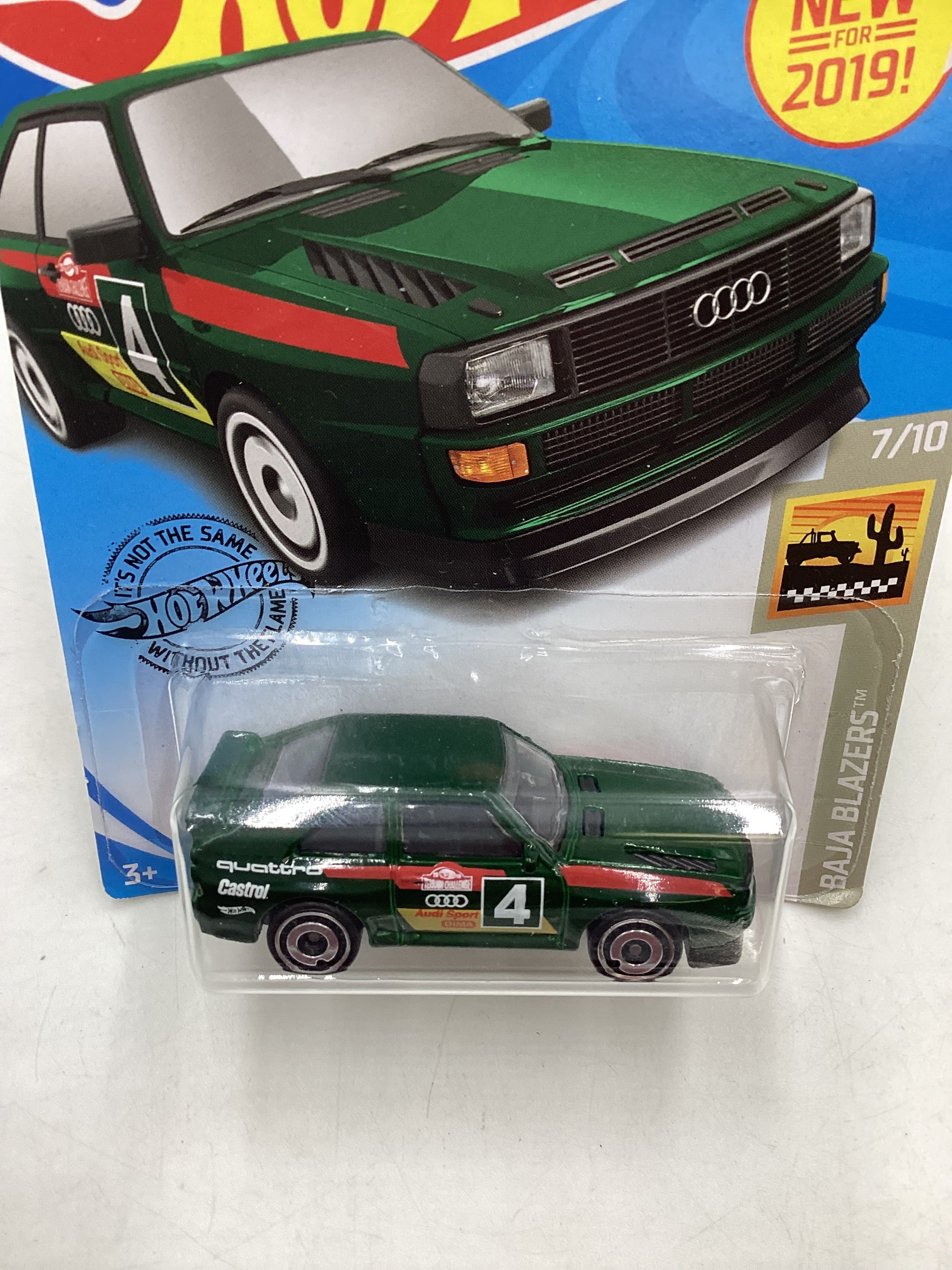 2019 Hot Wheels 43 84 Audi Sport Quattro Green 107C carolinasdiecast