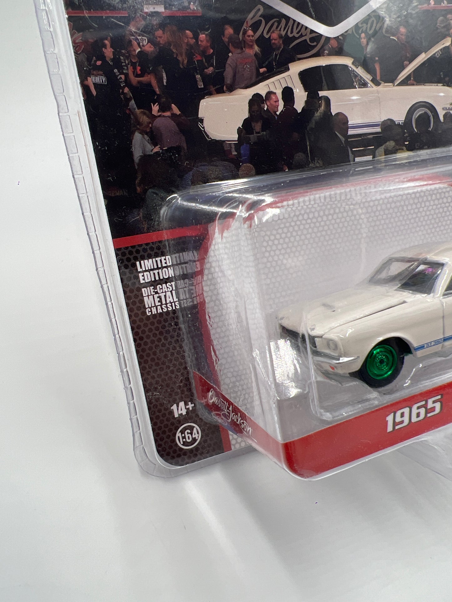 Greenlight Barrett Jackson 50th Anniversary Series 12 CHASE 1965 Shelby GT350 White