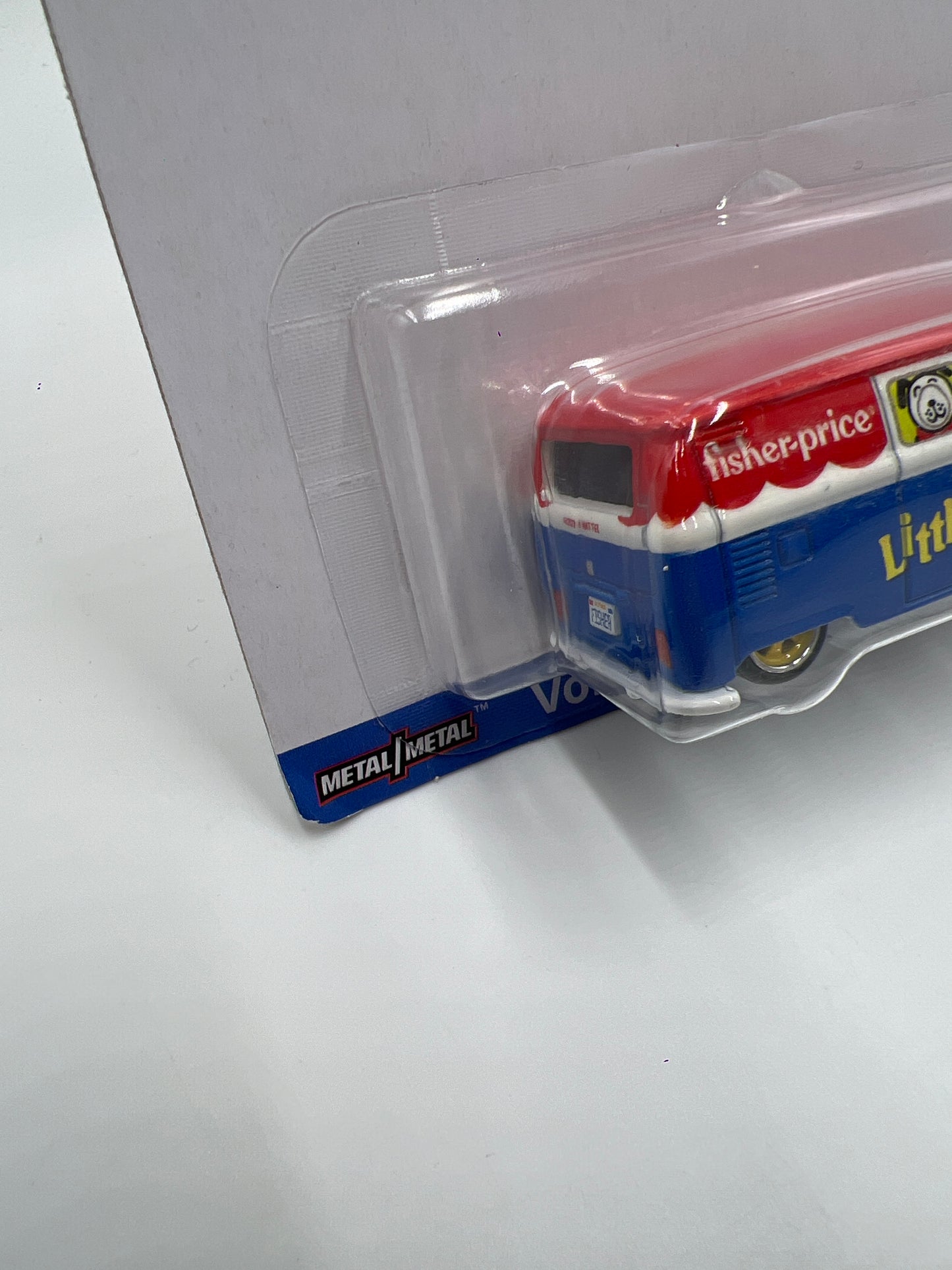 Hot Wheels Premium Fisher Price #5 Volkswagen T1 Panel Bus 268A