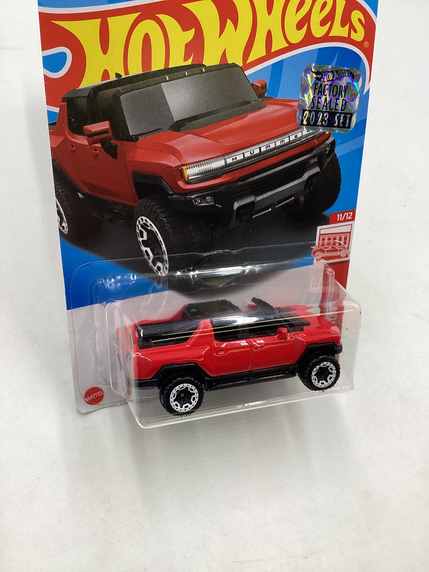 2023 Hot Wheels #116 GMC Hummer EV Red Edition Factory Sealed 150i