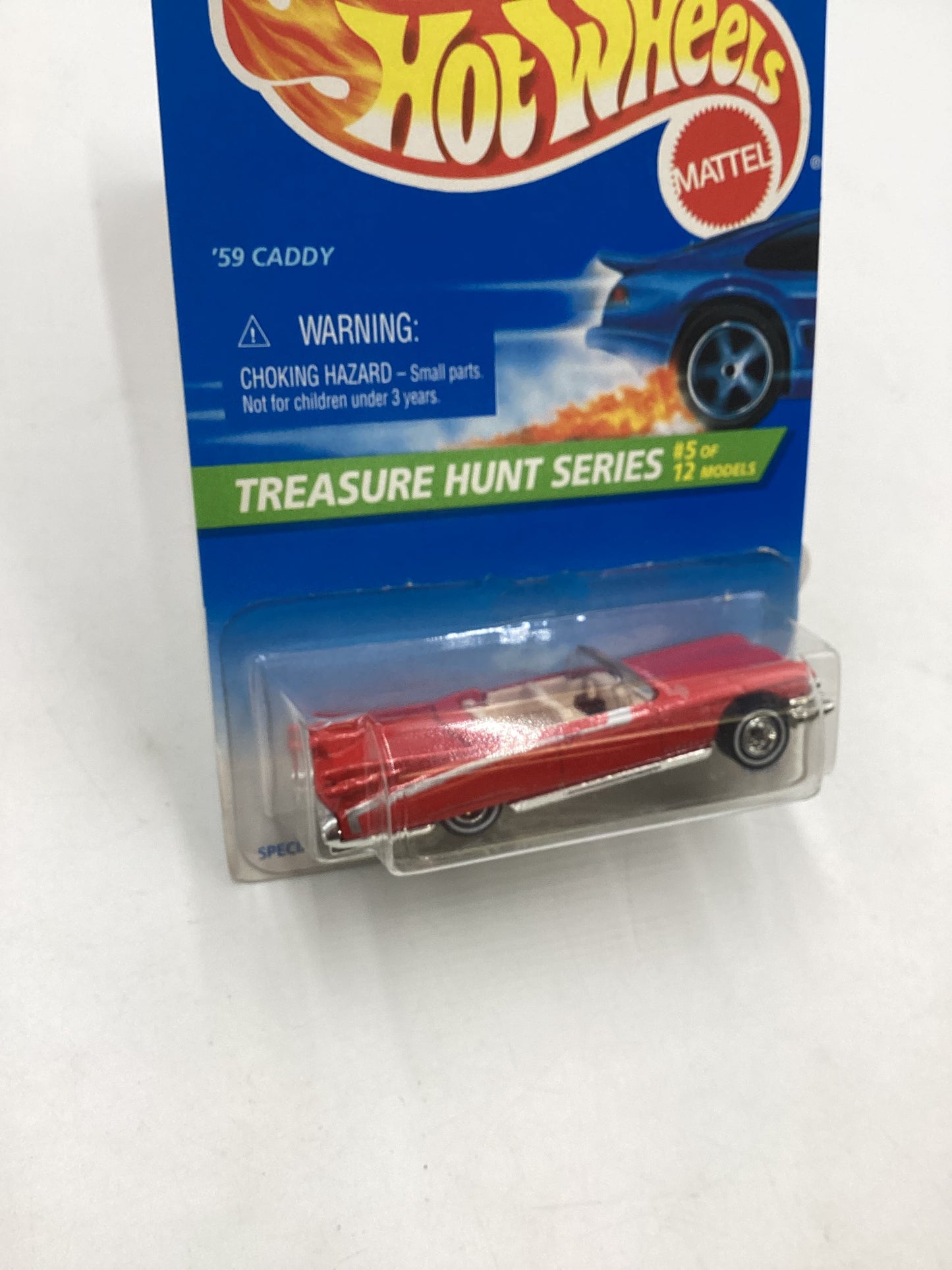 1996 Hot Wheels Treasure Hunt 5/12 59 Caddy #432 273E