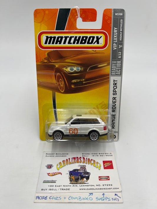 Matchbox VIP Luxury #40 Range Rover Sport White 217D
