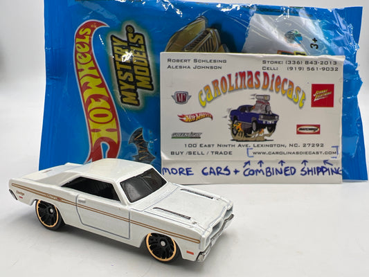 2017 Hot Wheels Mystery Models Series 2 #12 71 Brazilian Dodge Charger White