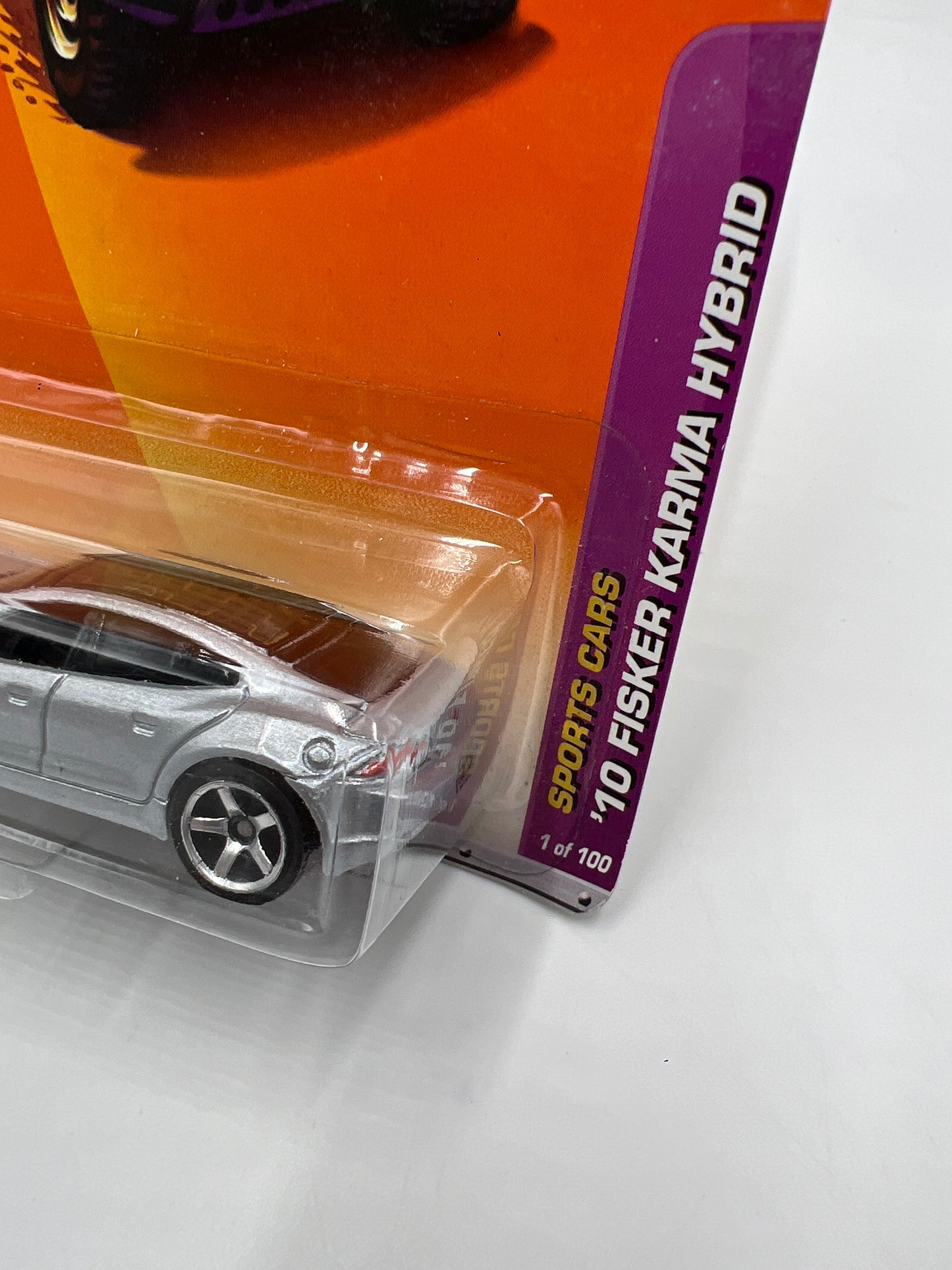 Matchbox Sports Cars #1 10 Fisker Karma Hybrid Silver 217G