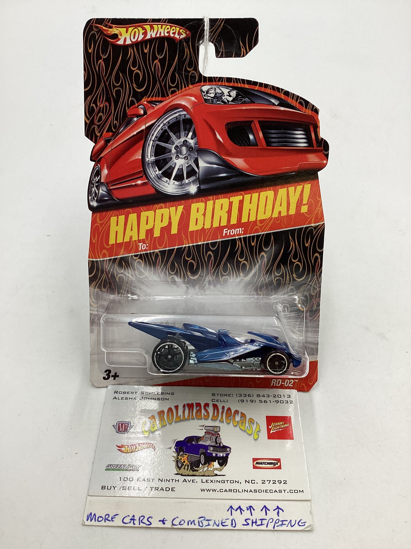 2007 Hot Wheels Happy Birthday RD-02 161E