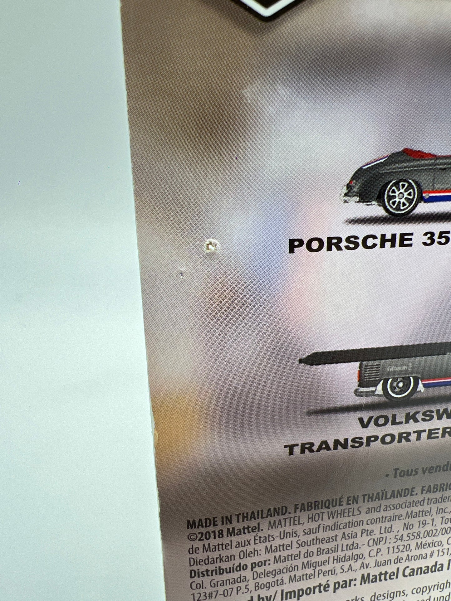 Hot Wheels Car Culture Team Transport #1 Porsche 356 Speedster Volkswagen T1 Pickup W/Protector