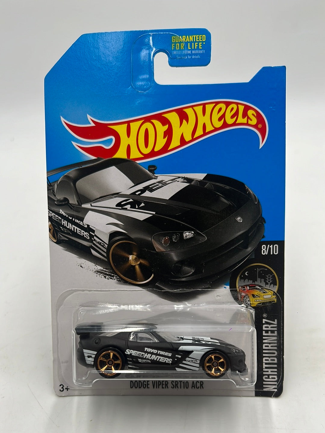 Hot Wheels 2017 Nightburnerz Dodge Viper SRT10 ACR Kmart Exclusive 237A