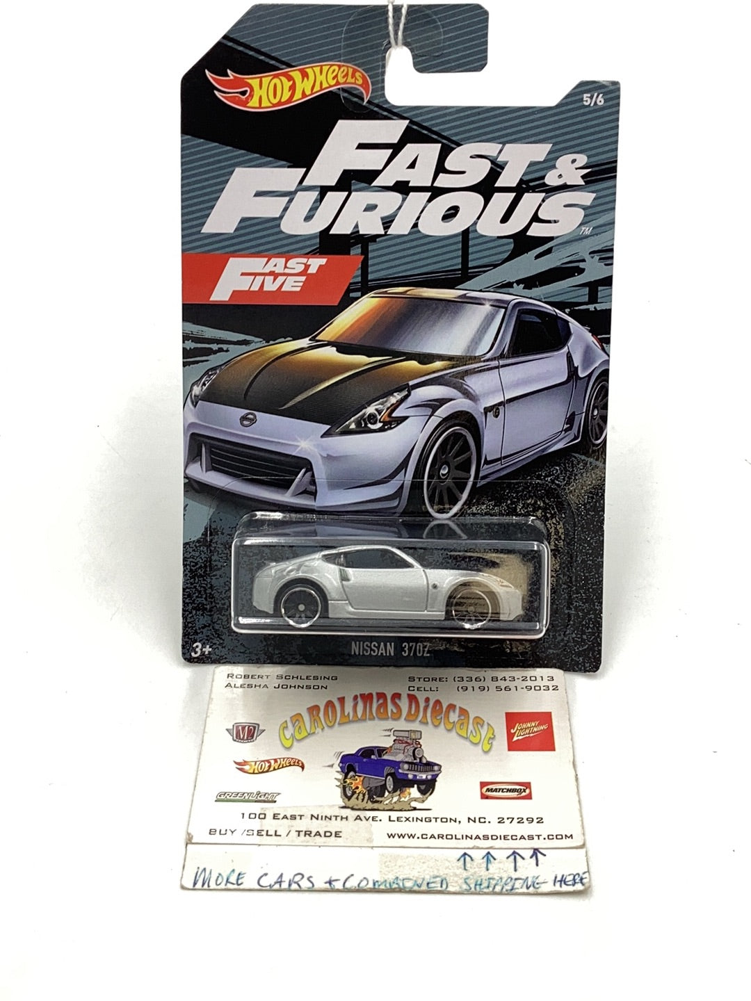 Hot Wheels Fast & Furious Nissan 370Z 5/6 151H