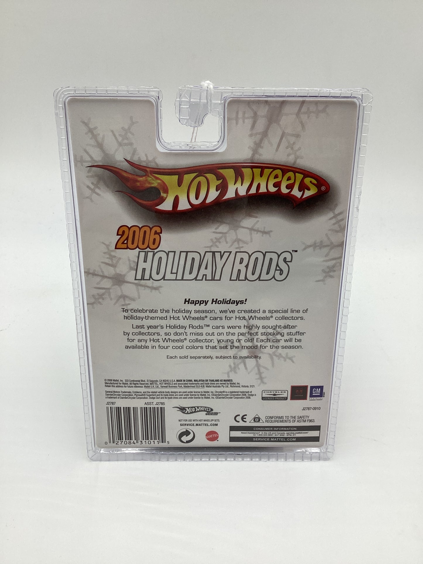Hot Wheels 2006 Holiday Rods 1/5 Dairy Delivery Gold SR