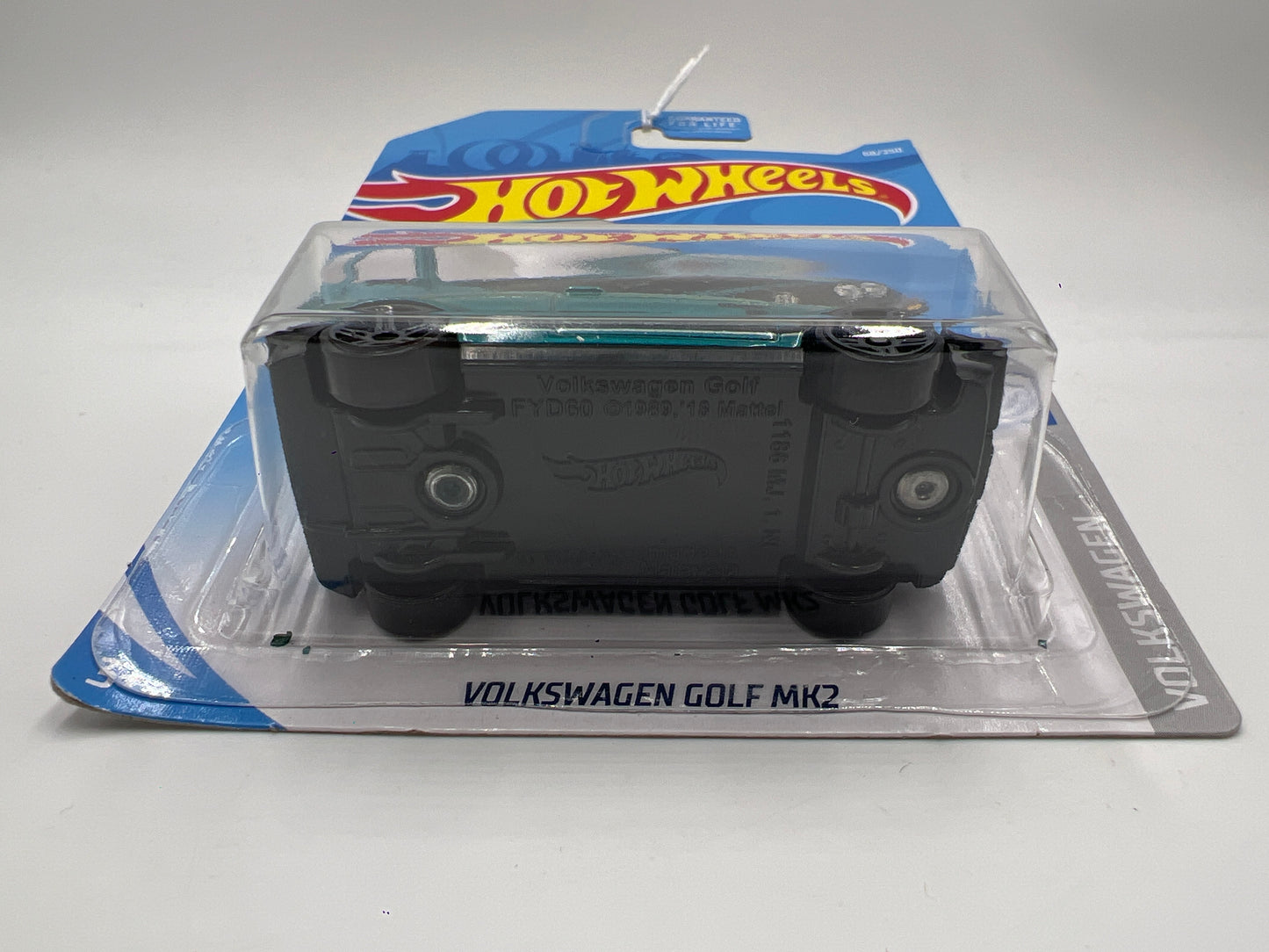 2019 Hot Wheels Volkswagen #68 Volkswagen Golf MK2 Teal 97E