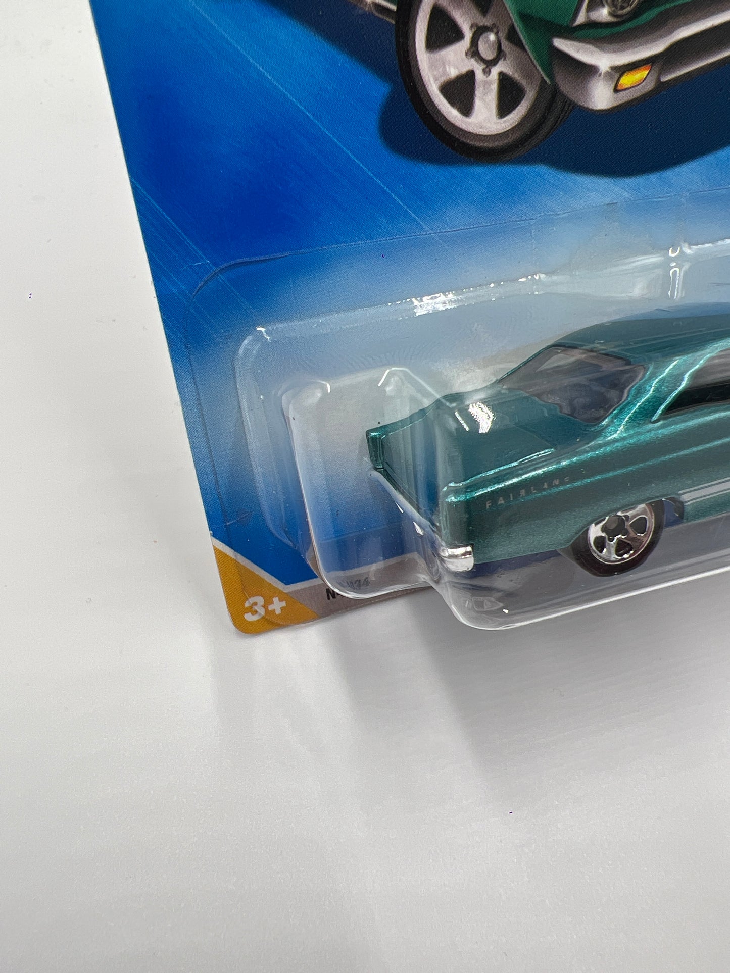 2009 Hot Wheels New Models #31 66 Ford Fairlane GT Teal 19G