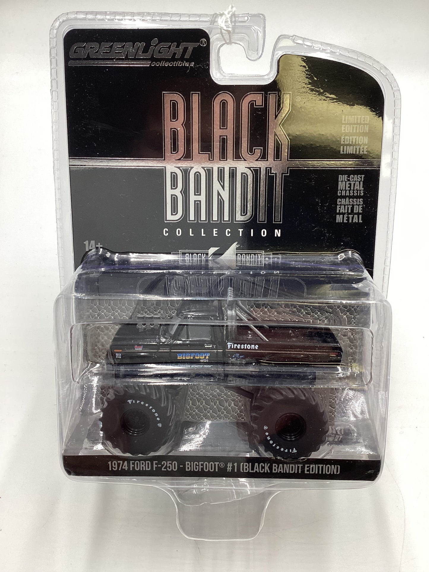 Greenlight Black Bandit Series 27 1974 Ford F-250 Bigfoot #1 Black Bandit Edition 179E