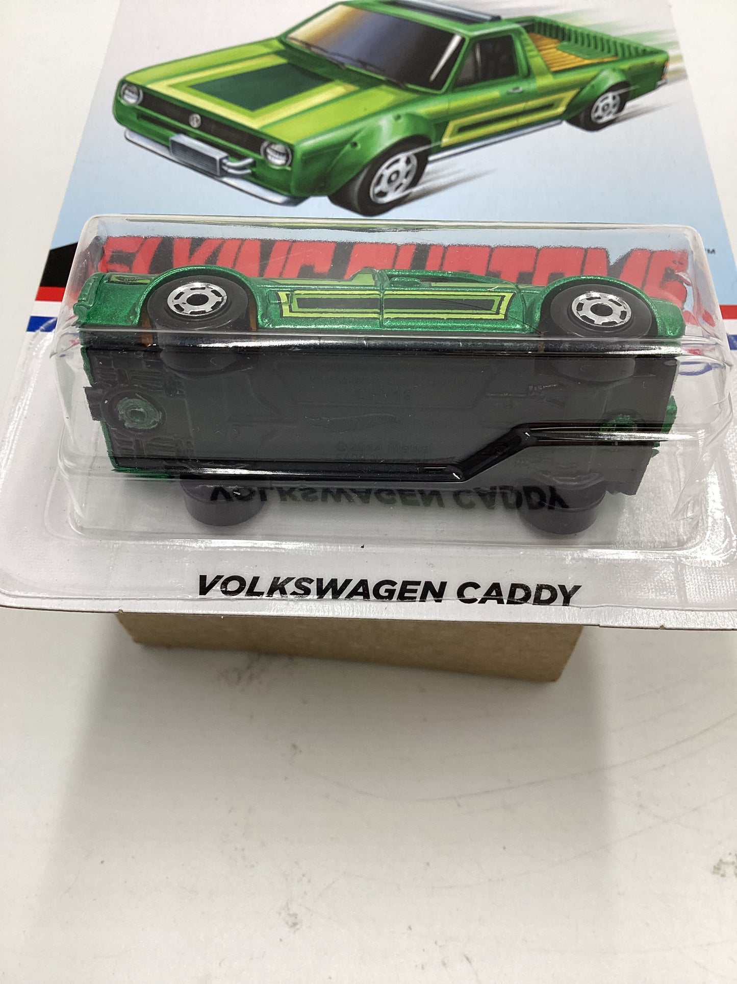 Hot Wheels Target Exclusive Flying Customs Volkswagen Caddy Green