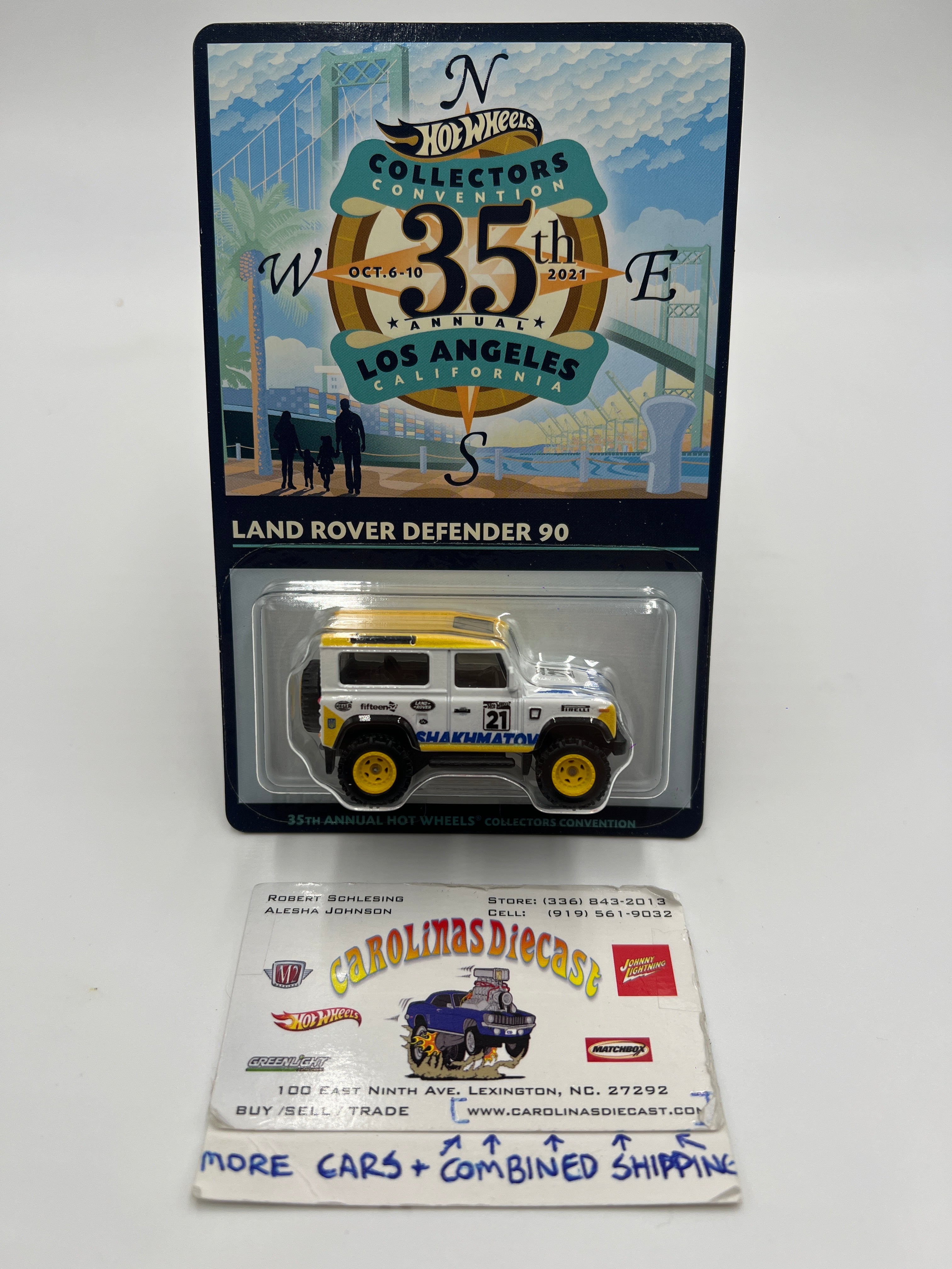 Hot Wheels 35th Annual Land Rover 2024 Defender 90 New