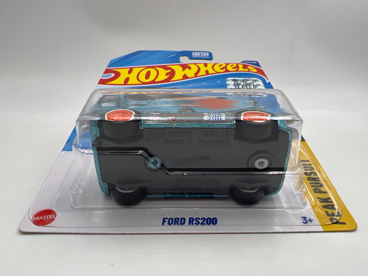 2025 Hot Wheels Factory Sealed Super Treasure Hunt & Mainline #247 Ford RS200 Gulf Blue W/Protector