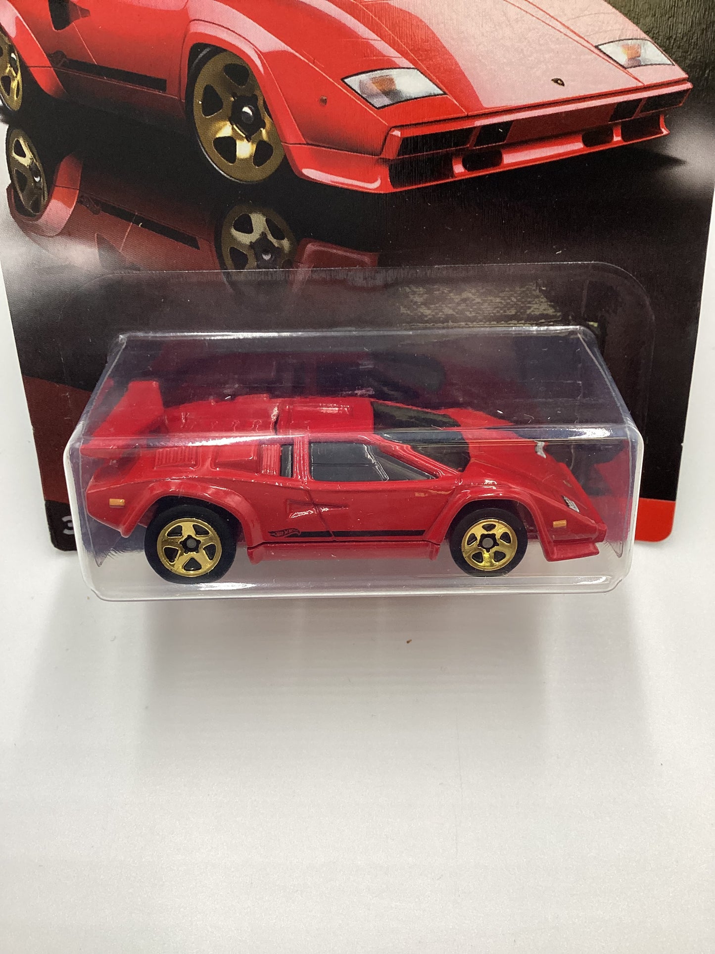 2017 Hot Wheels Lamborghini #1 Lamborghini Countach LP500 152C