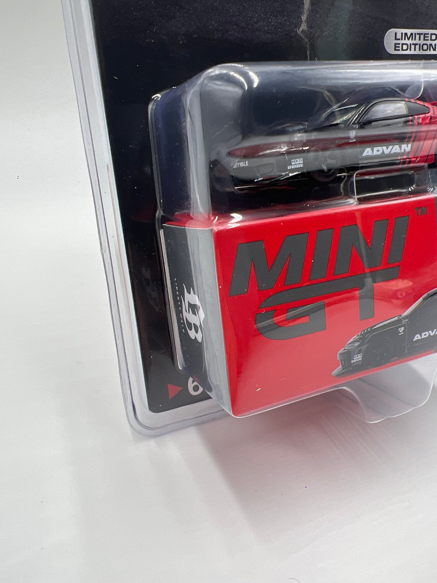 Mini GT Mijo Exclusives #649 LB-Super Silhouette Nissan S15 Silvia Advan