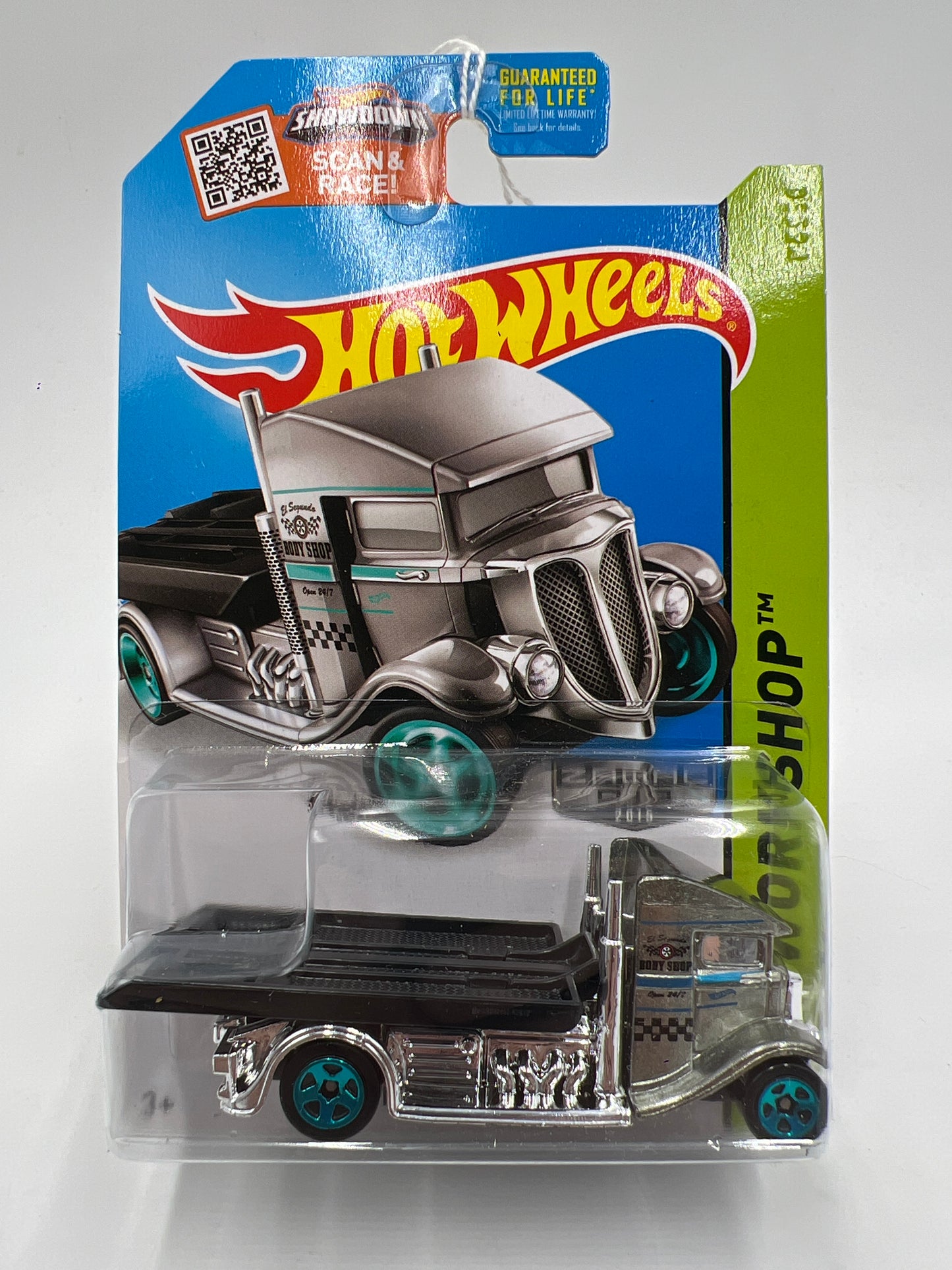 2015 Hot Wheels Walmart Zamac 10 #224 Fast Bed Hauler 148A