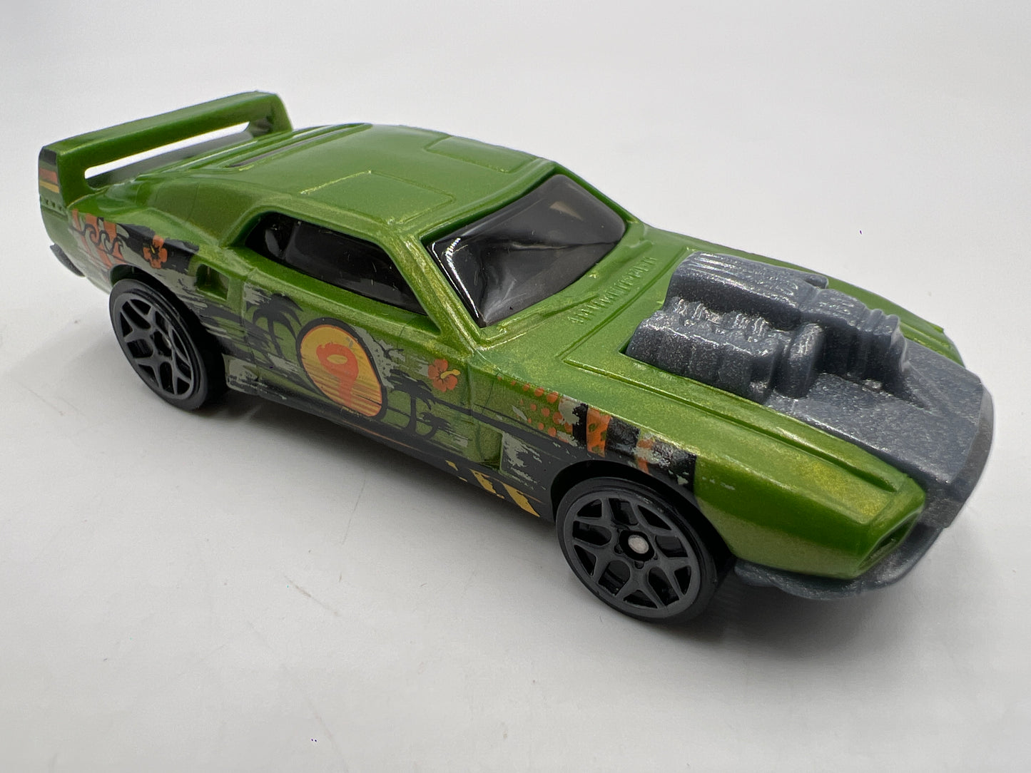 2020 Hot Wheels Mystery Models Series 2 #9 Rivited Green