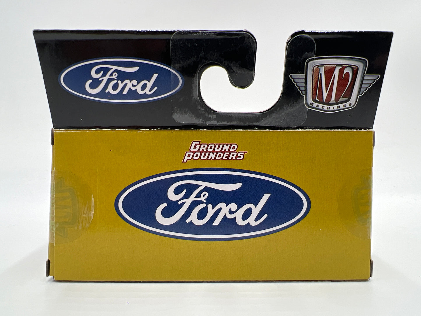 M2 Machines Ground Pounders CHASE 1/750 1956 Ford F-100 Truck Custom Yellow R26