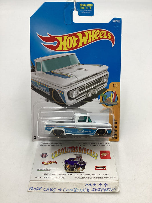 2017 Hot wheels #348 Custom 62 Chevy Pickup 15C