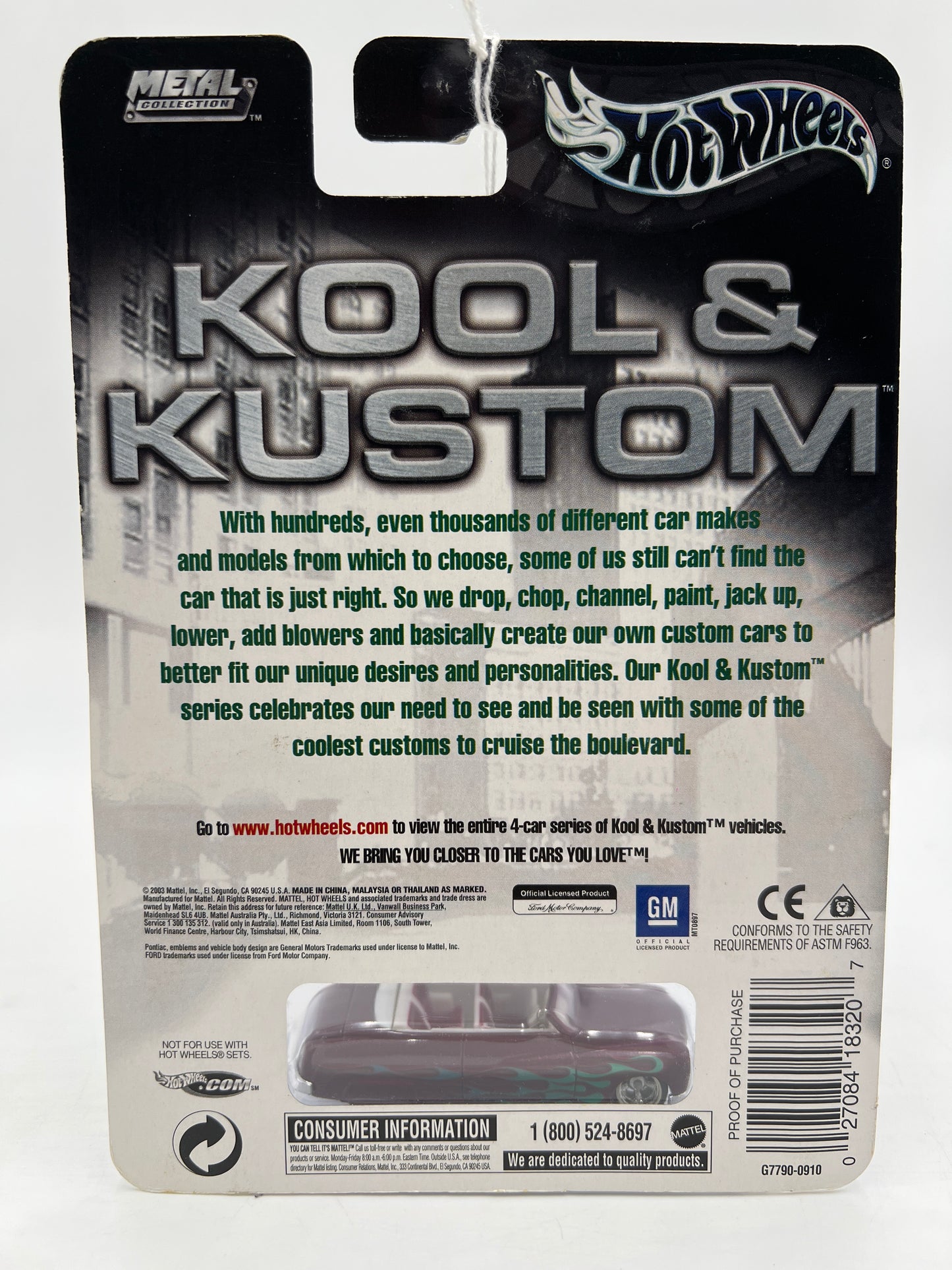 Hot Wheels Premium Kool & Kustom #2 49 Merc Purple 245O