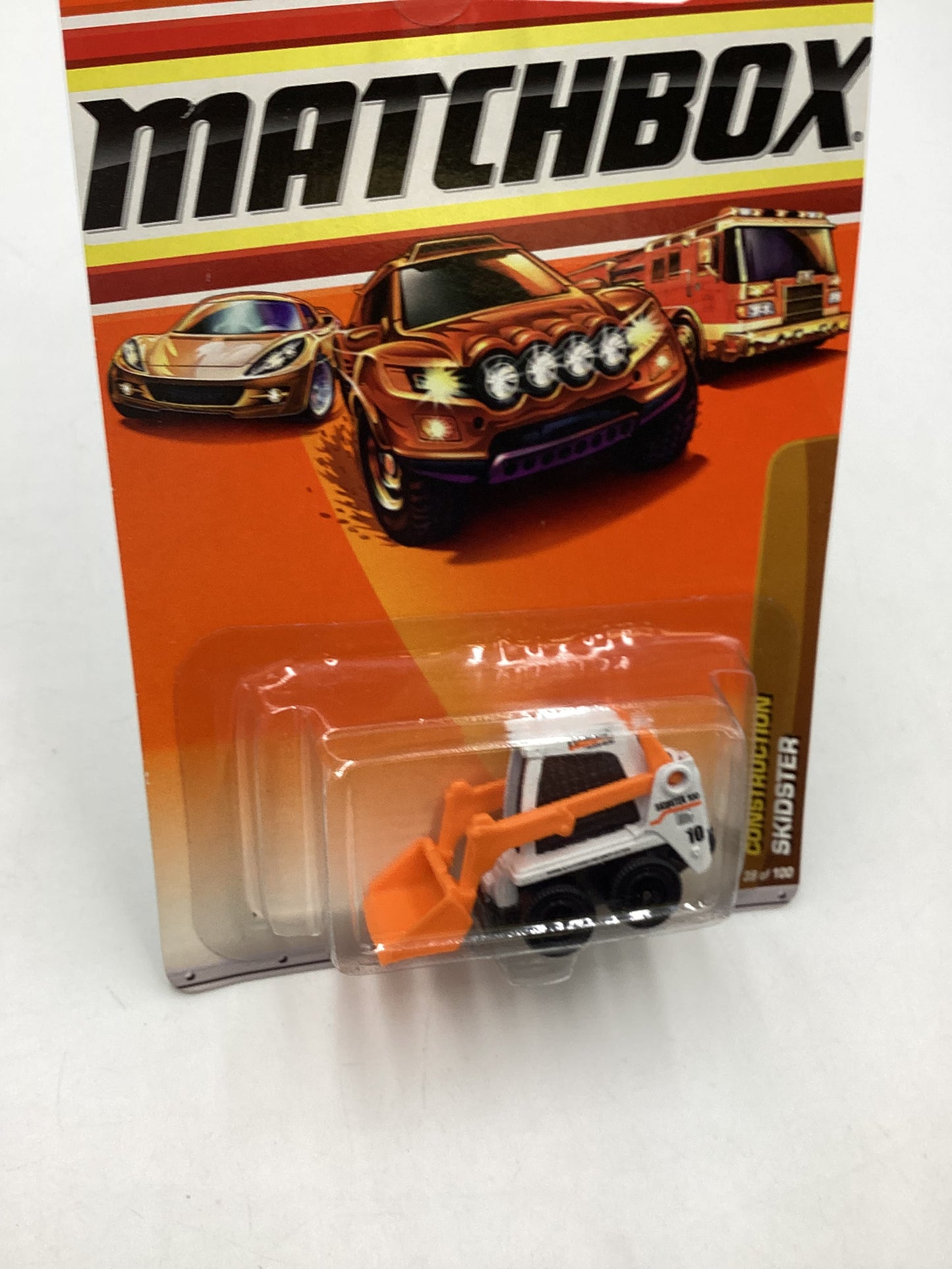 Matchbox 2010 #39 Construction Skidster White 206E