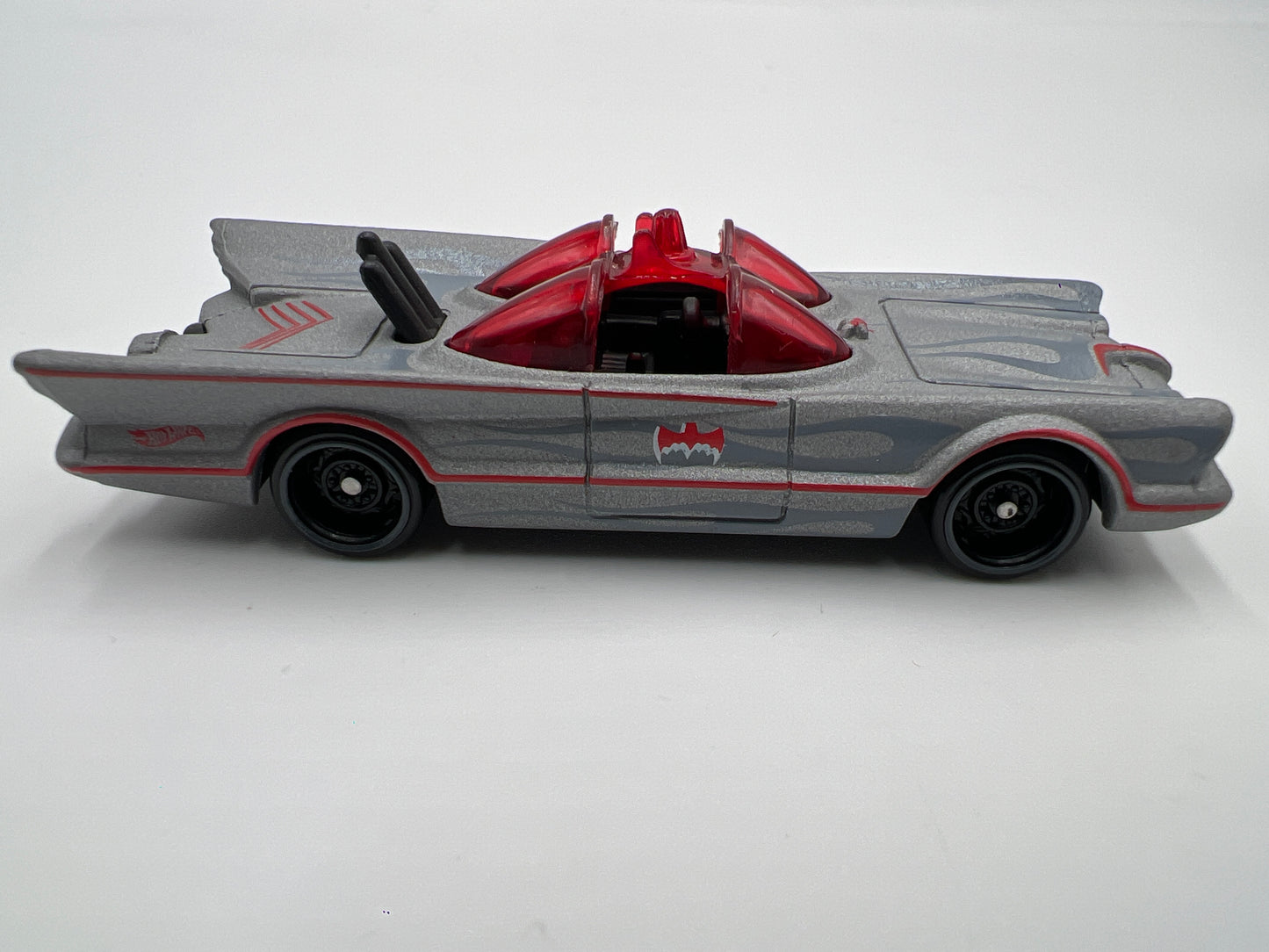 Hot Wheels 1/64 TV Series Batmobile Matte Primer Gray Loose