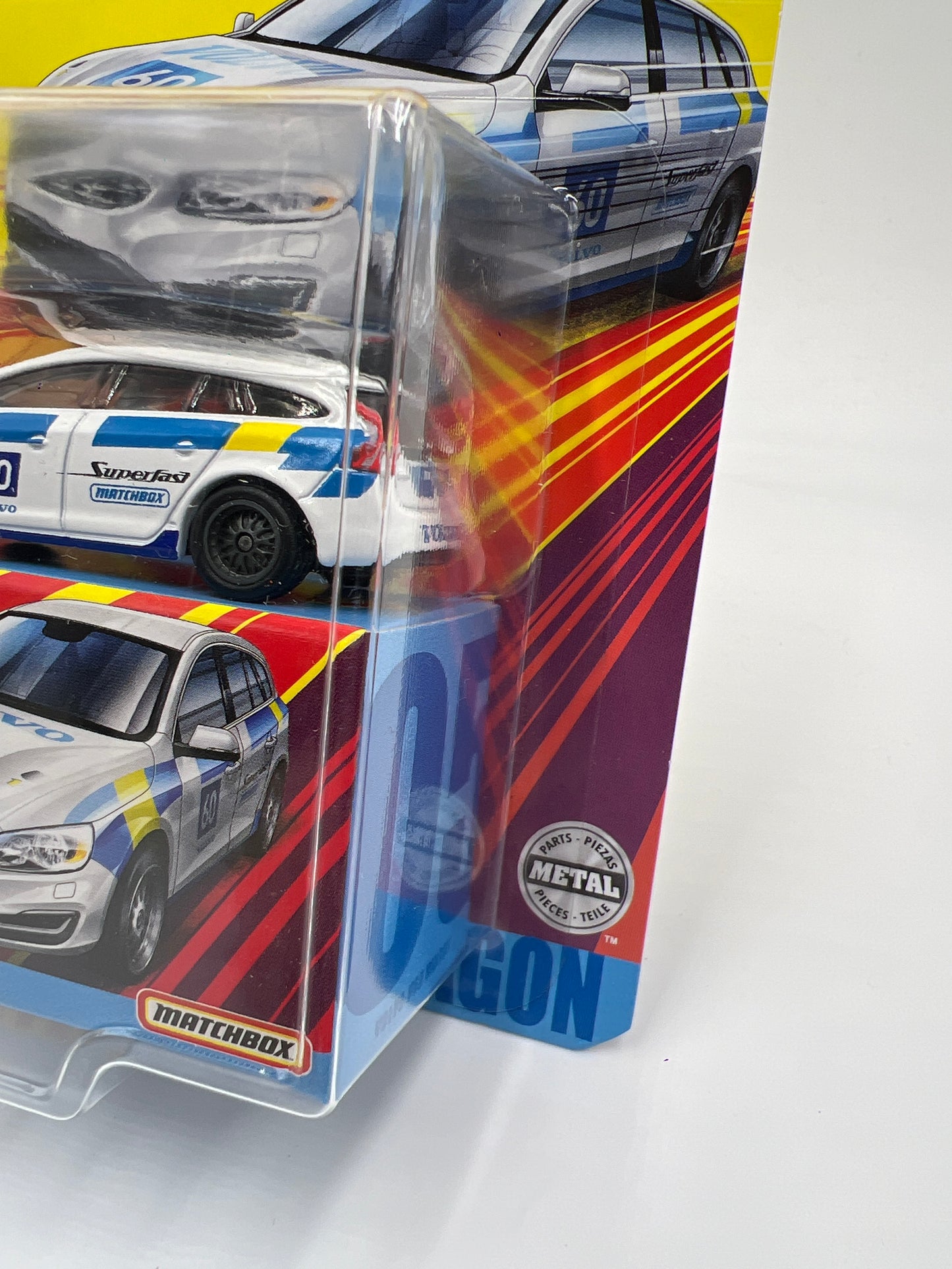 Matchbox Superfast #5 Volvo V60 Wagon White 173A