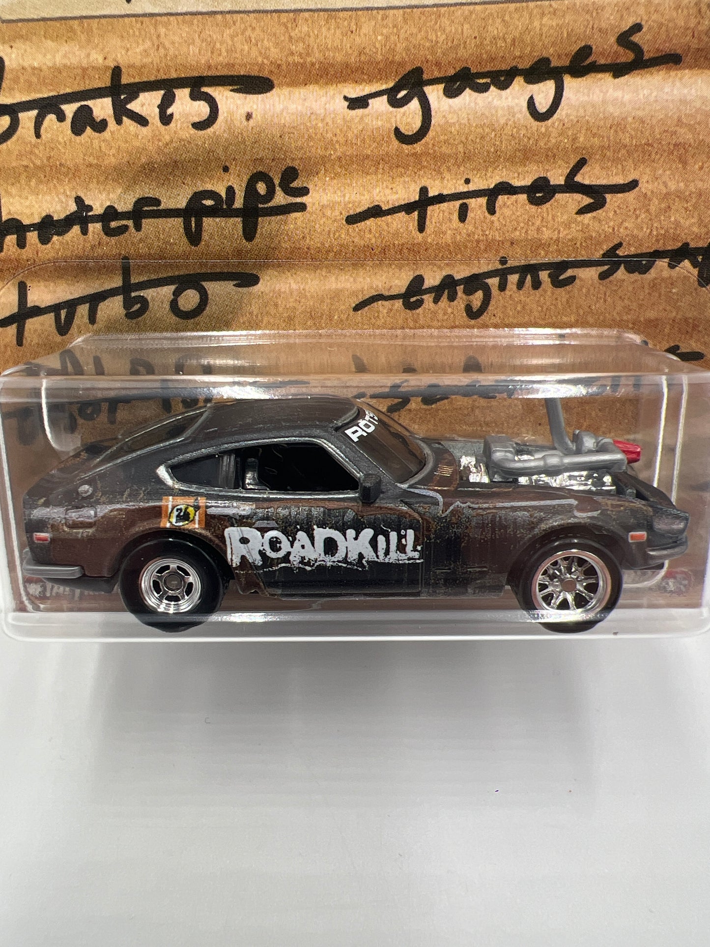 Hot Wheels RLC Motortrend Roadkill Custom 71 Datsun 240Z Rotsun W/Protector